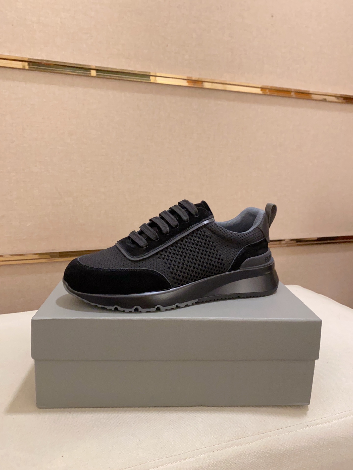 PRECIO DE FÁBRICA (VERSIÓN SUPERIOR) NUEVO BRUNELLO CUCINELLI Nuevos zapatos de los hombres, telas s
