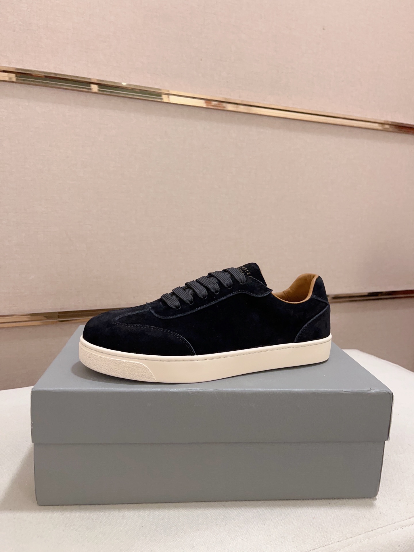 PRECIO DE FÁBRICA (VERSIÓN SUPERIOR) NUEVO BRUNELLO CUCINELLI Nuevos zapatos de los hombres, telas s