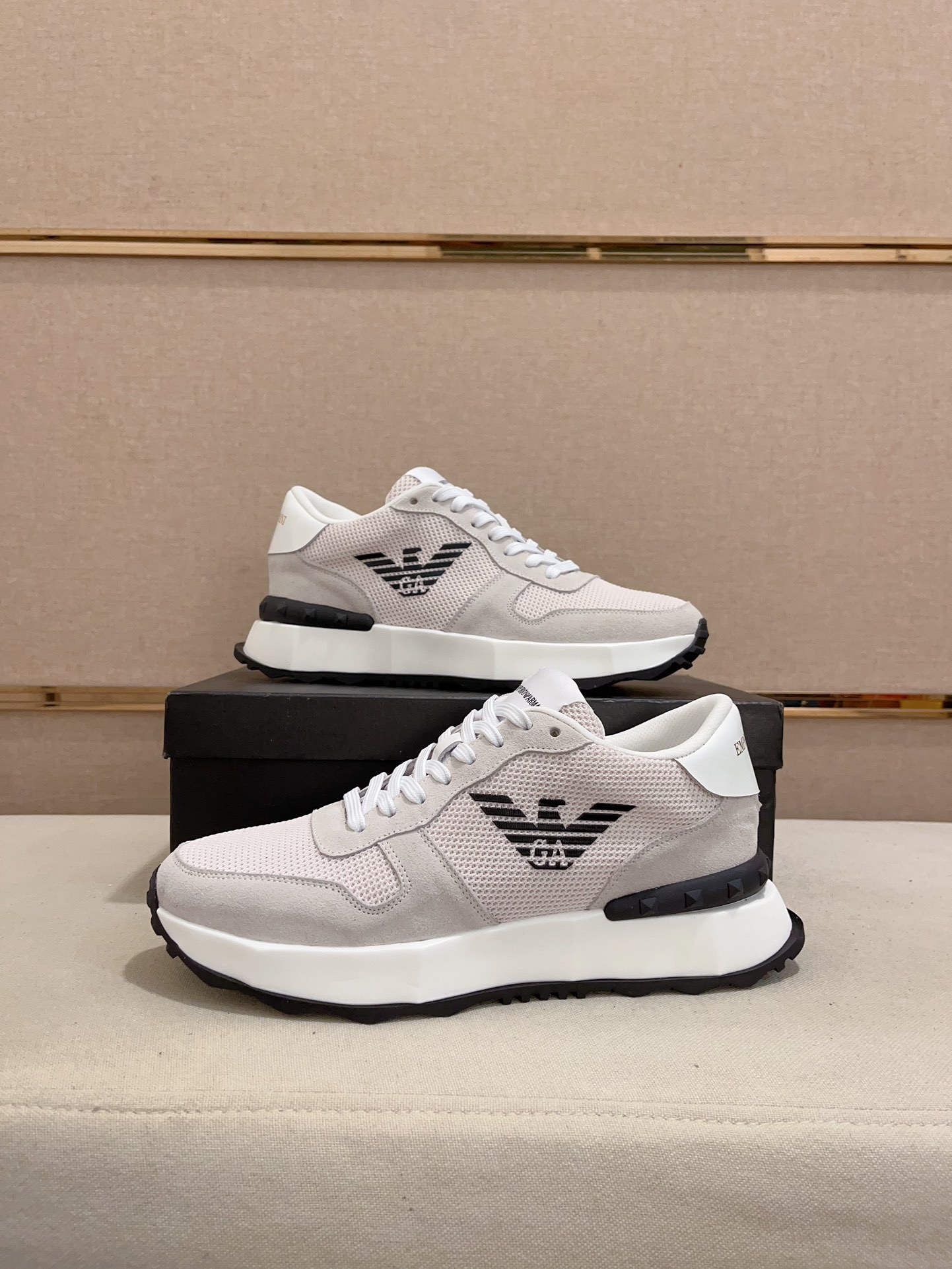 precio de fábrica: Armani ARMANI EXCHANGE sitio web oficial de los últimos modelos AX moda zapatos c