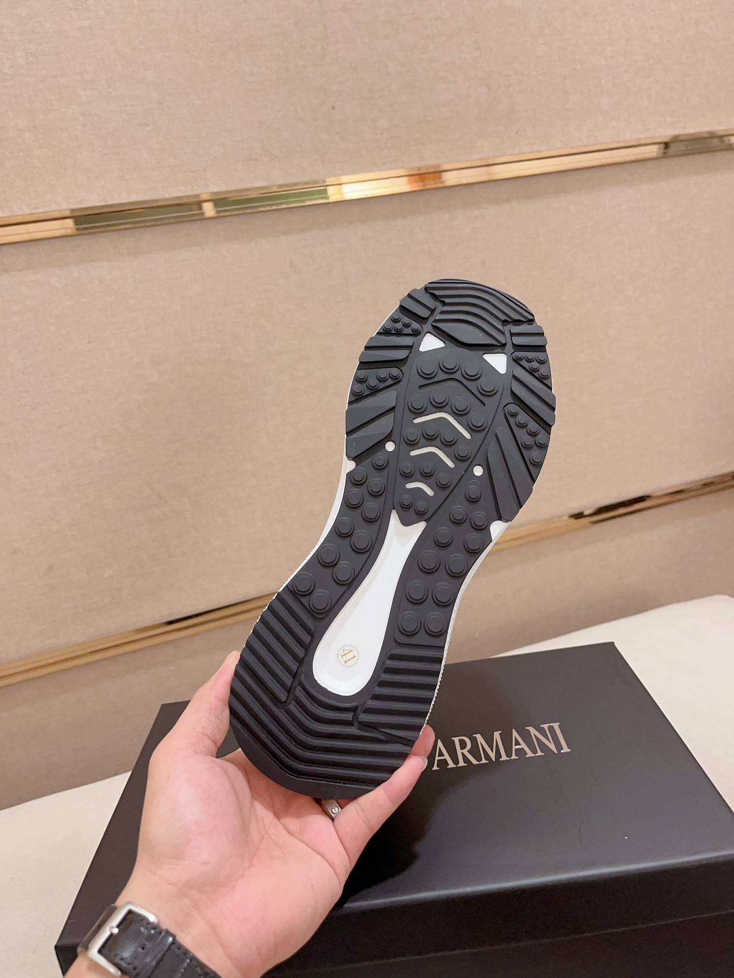 Precio de fábrica: Armani ARMANI EXCHANGE sitio web oficial de los últimos modelos AX moda zapatos c