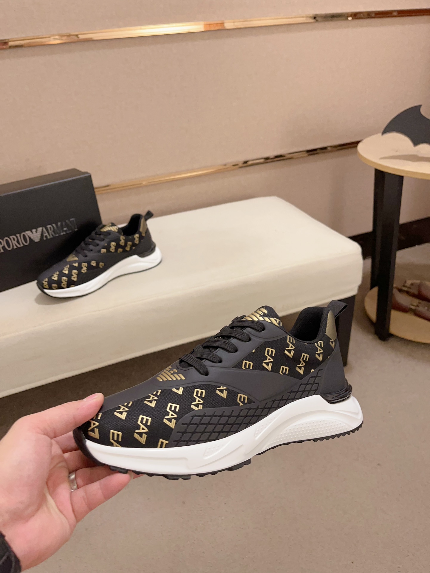 Precio de fábrica: Armani ARMANI EXCHANGE sitio web oficial de los últimos modelos AX moda zapatos c