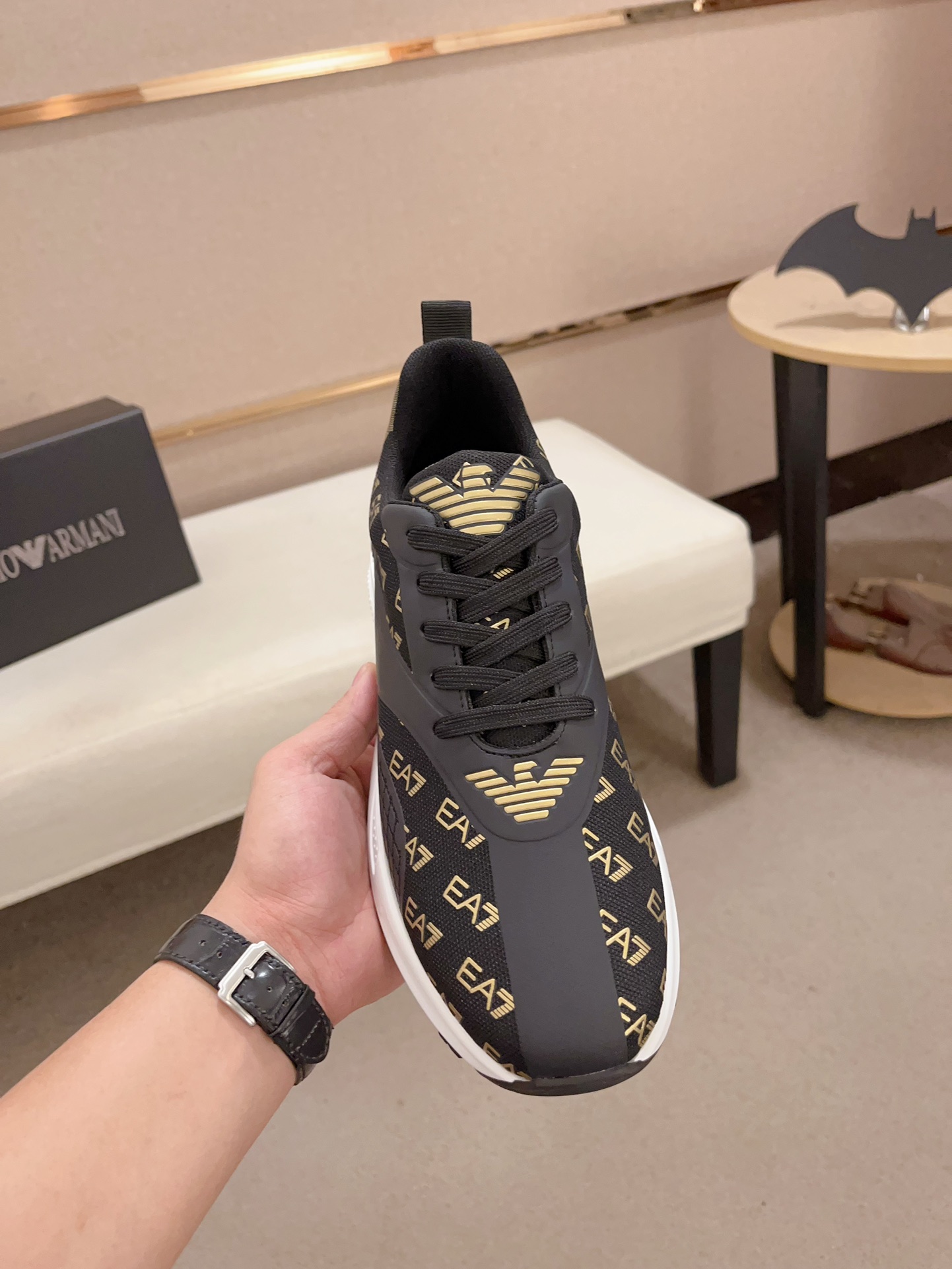Precio de fábrica: Armani ARMANI EXCHANGE sitio web oficial de los últimos modelos AX moda zapatos c