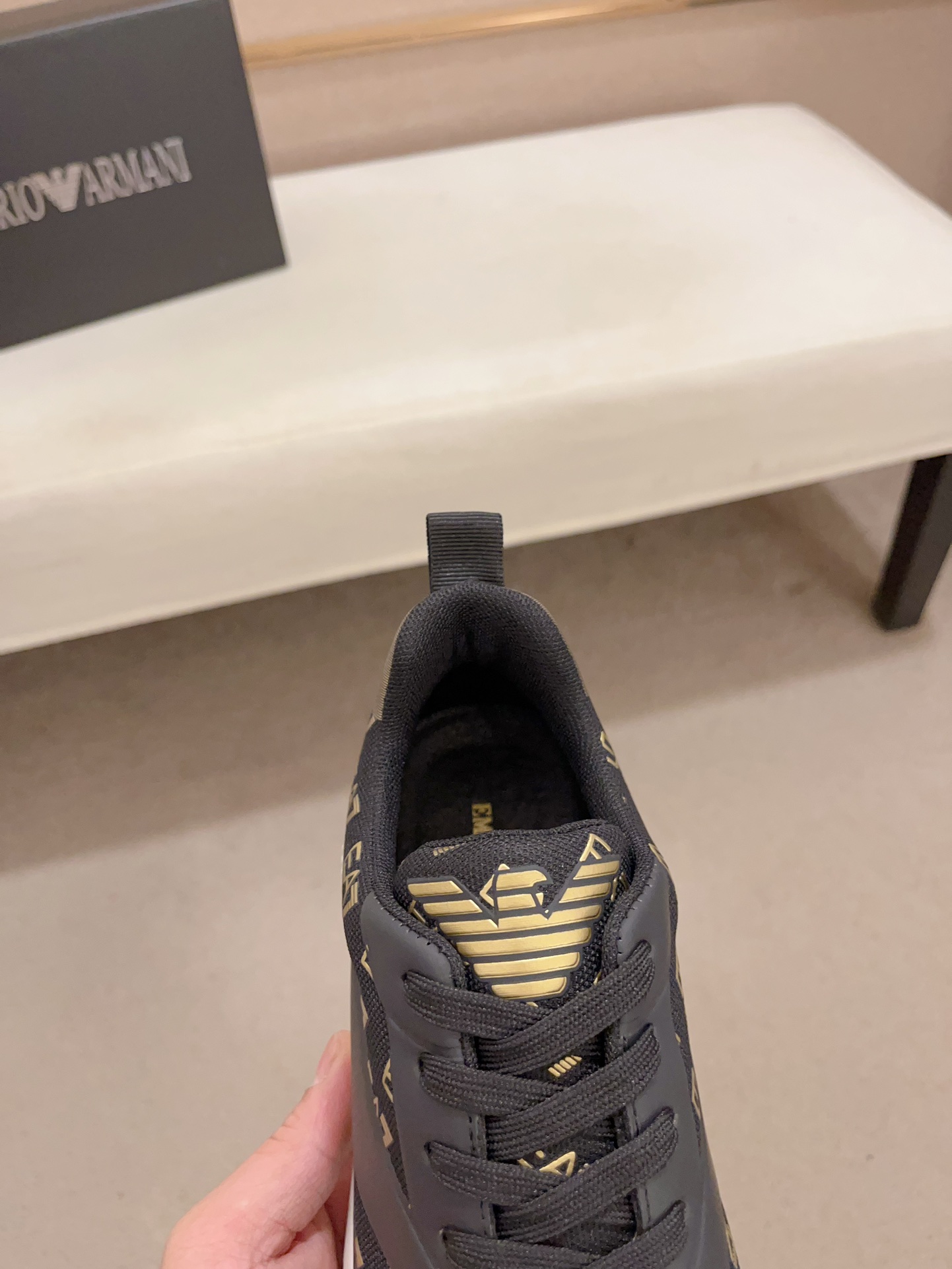 Precio de fábrica: Armani ARMANI EXCHANGE sitio web oficial de los últimos modelos AX moda zapatos c