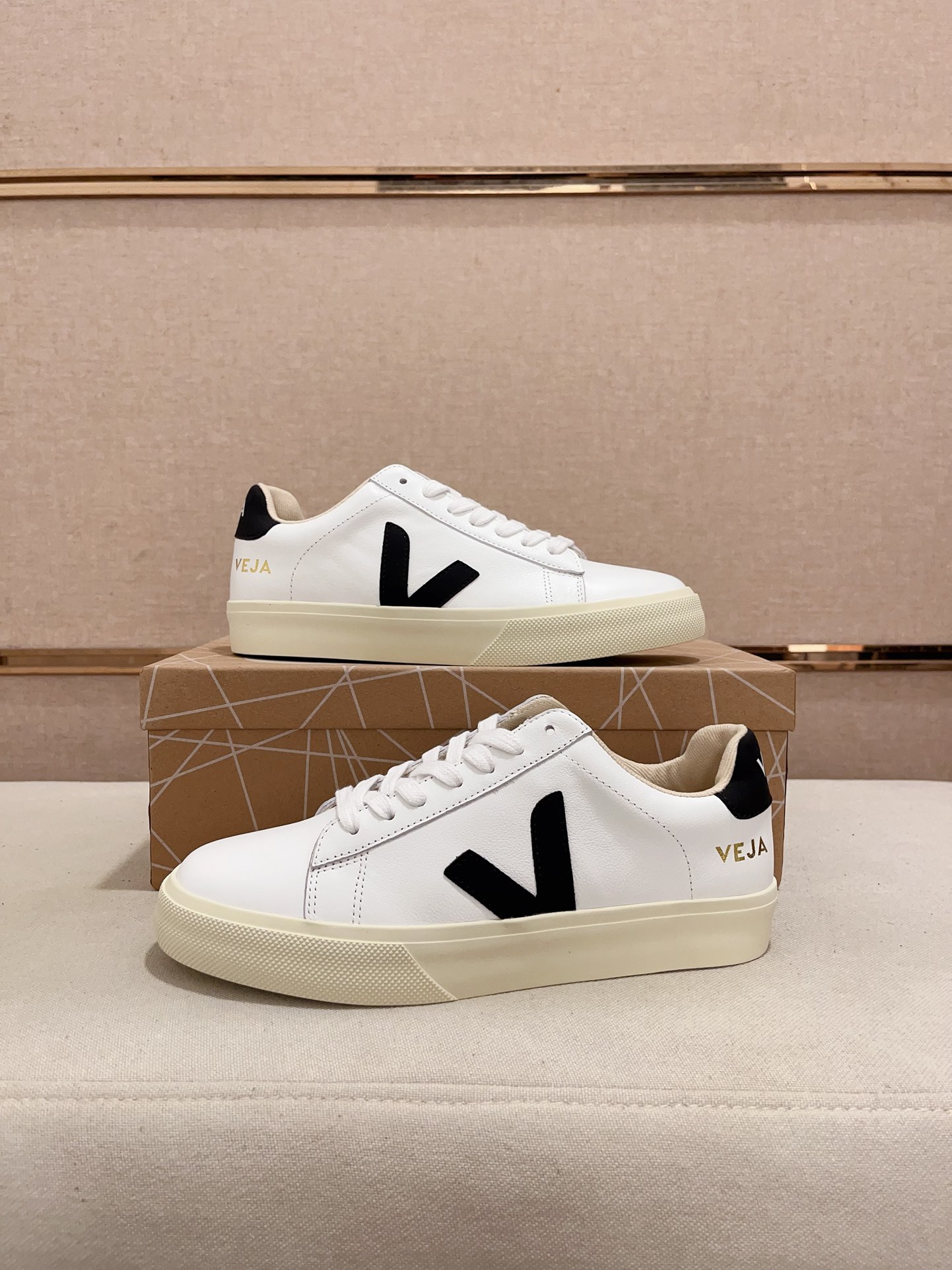 Veja V-10 Leather Sneakers - Stylish Unisex Casual Shoes, Multiple Colors 8 i1730172407 5126 4
