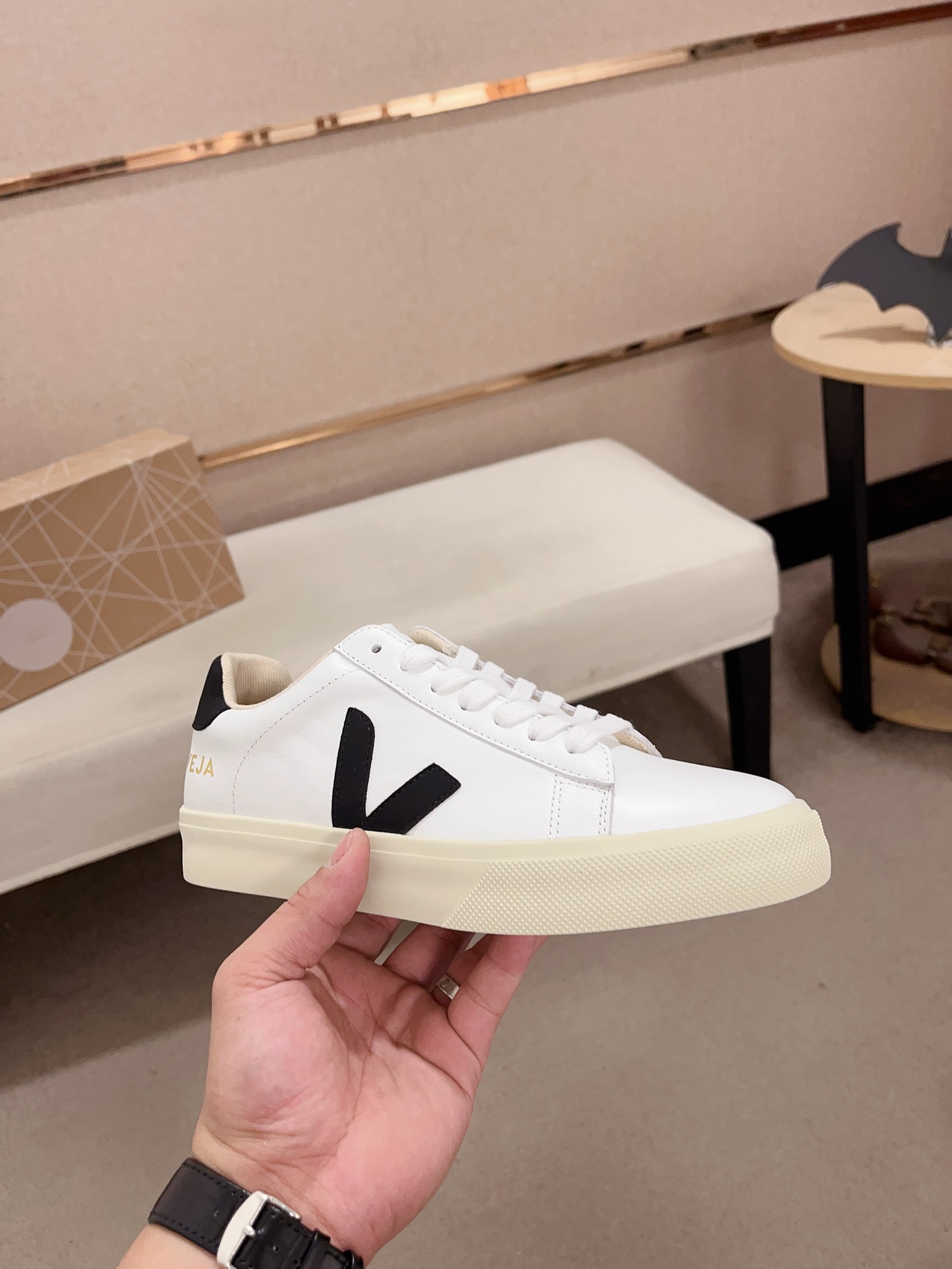 Veja V-10 Leather Sneakers - Stylish Unisex Casual Shoes, Multiple Colors 5 i1730172407 6936 5