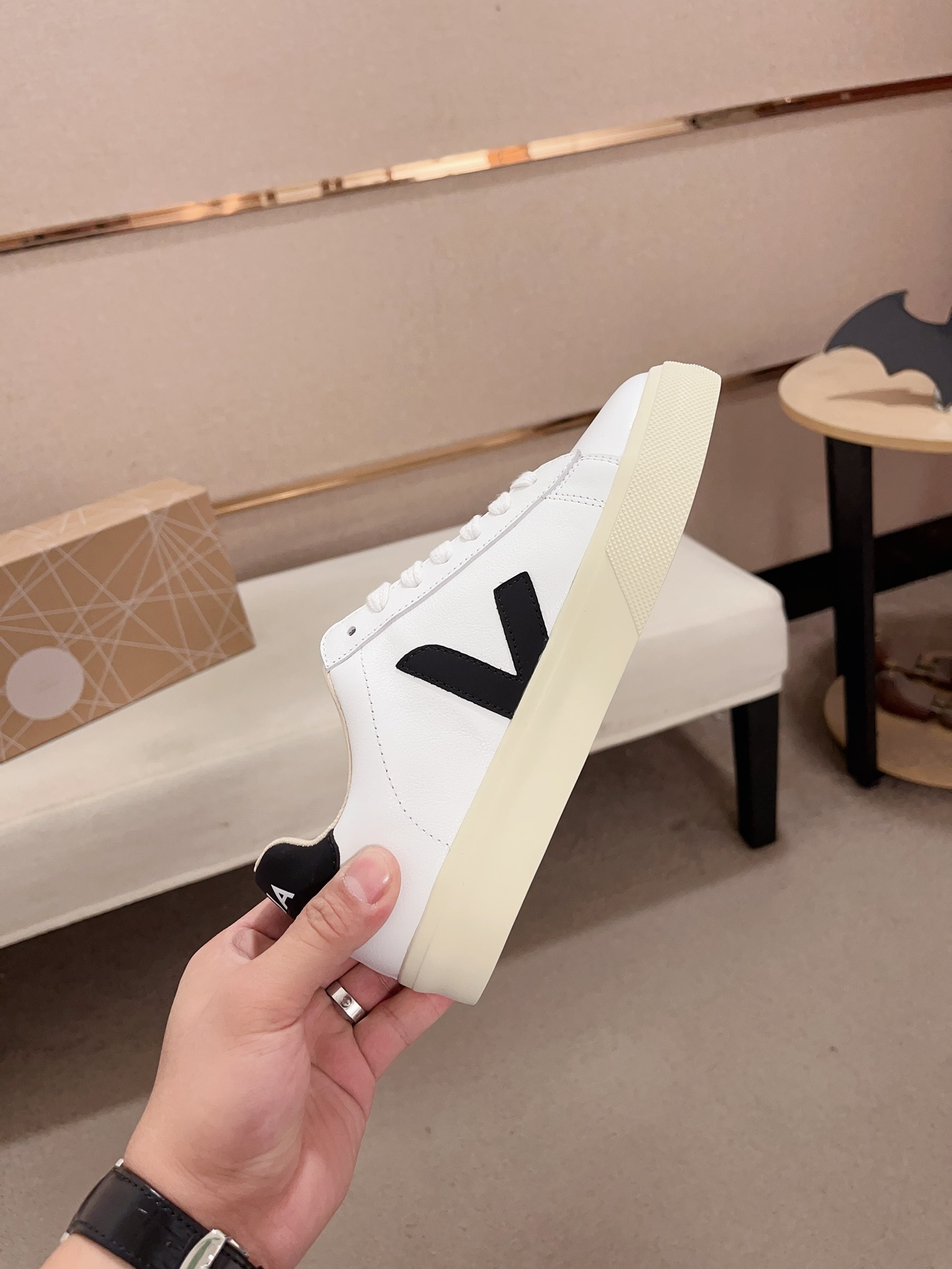Veja V-10 Leather Sneakers - Stylish Unisex Casual Shoes, Multiple Colors 6 i1730172407 7866 3