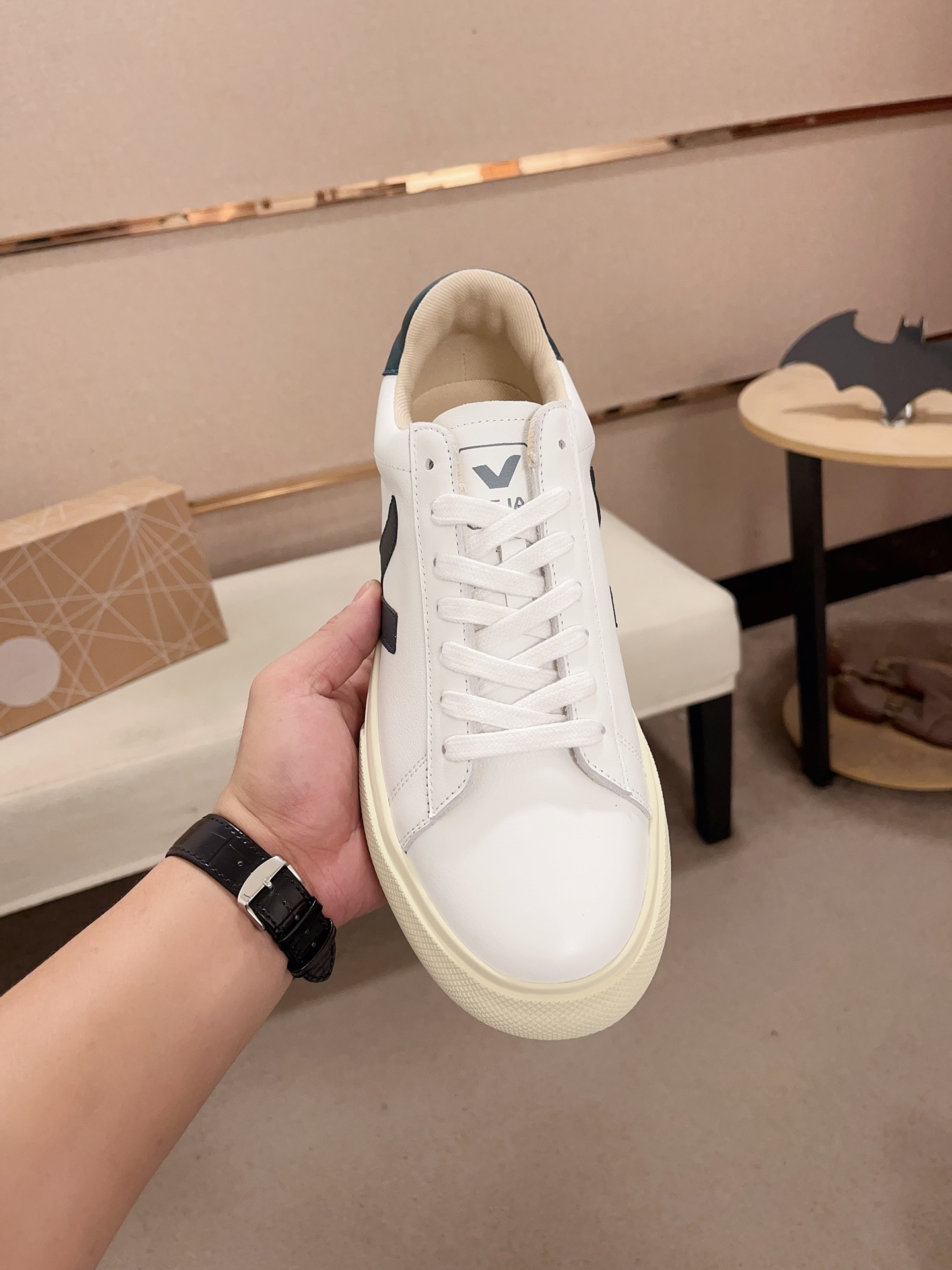Veja Esplar Leather Sneakers Unisex Fashion Sneakers, Comfortable & Breathable 3 i1730172484 8777 2