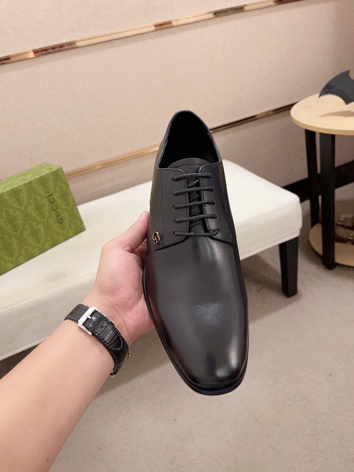 Gucci Style Leather Men's Shoes Lookbook Reference image 2