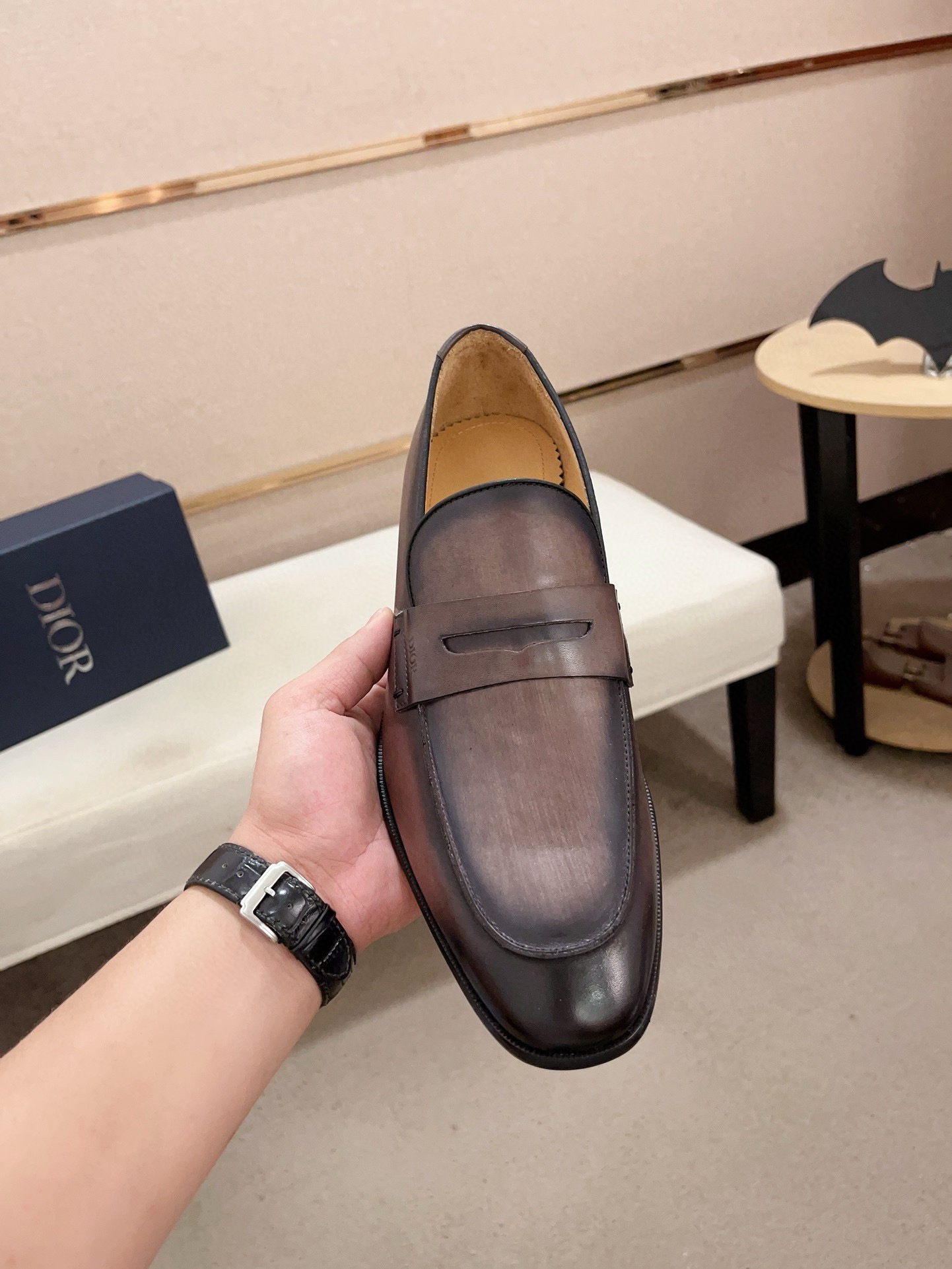 Dior Men's Leather Loafers - Niki de Saint Phalle Inspired EU 38-44 3 i1730777974 8761 3