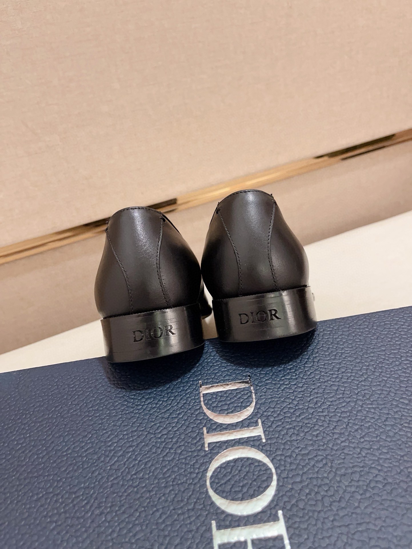 Dior Men's Black Leather Loafers, Sizes 38-44 EU 9 i1730777992 4321 4