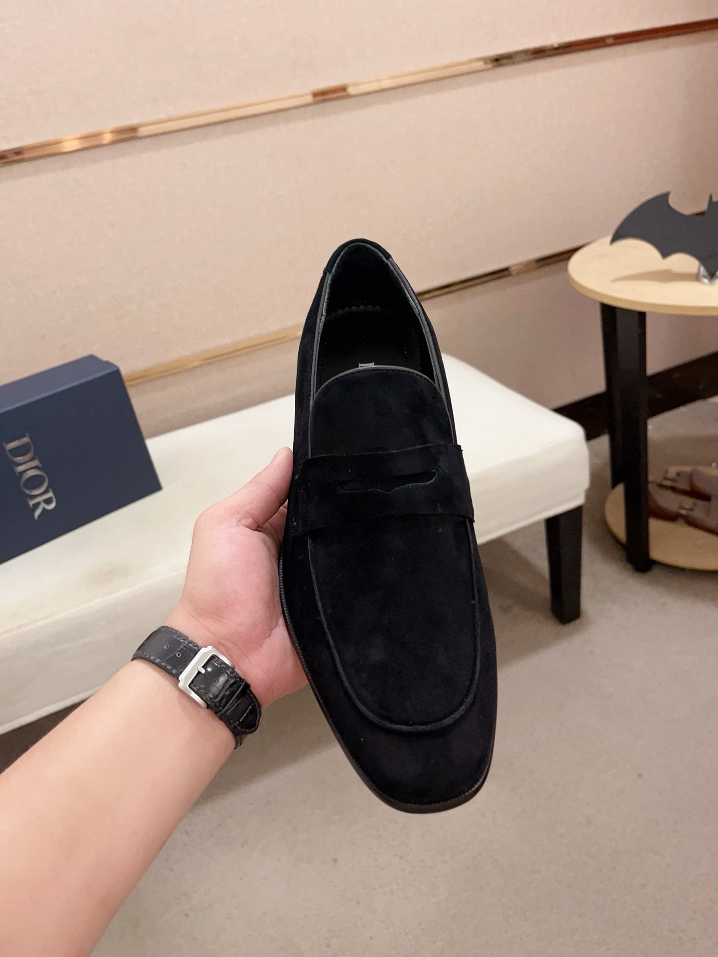 Dior Men's Black Suede Loafers, Sizes 38-44, High-End Version 3 i1730778018 1484 7