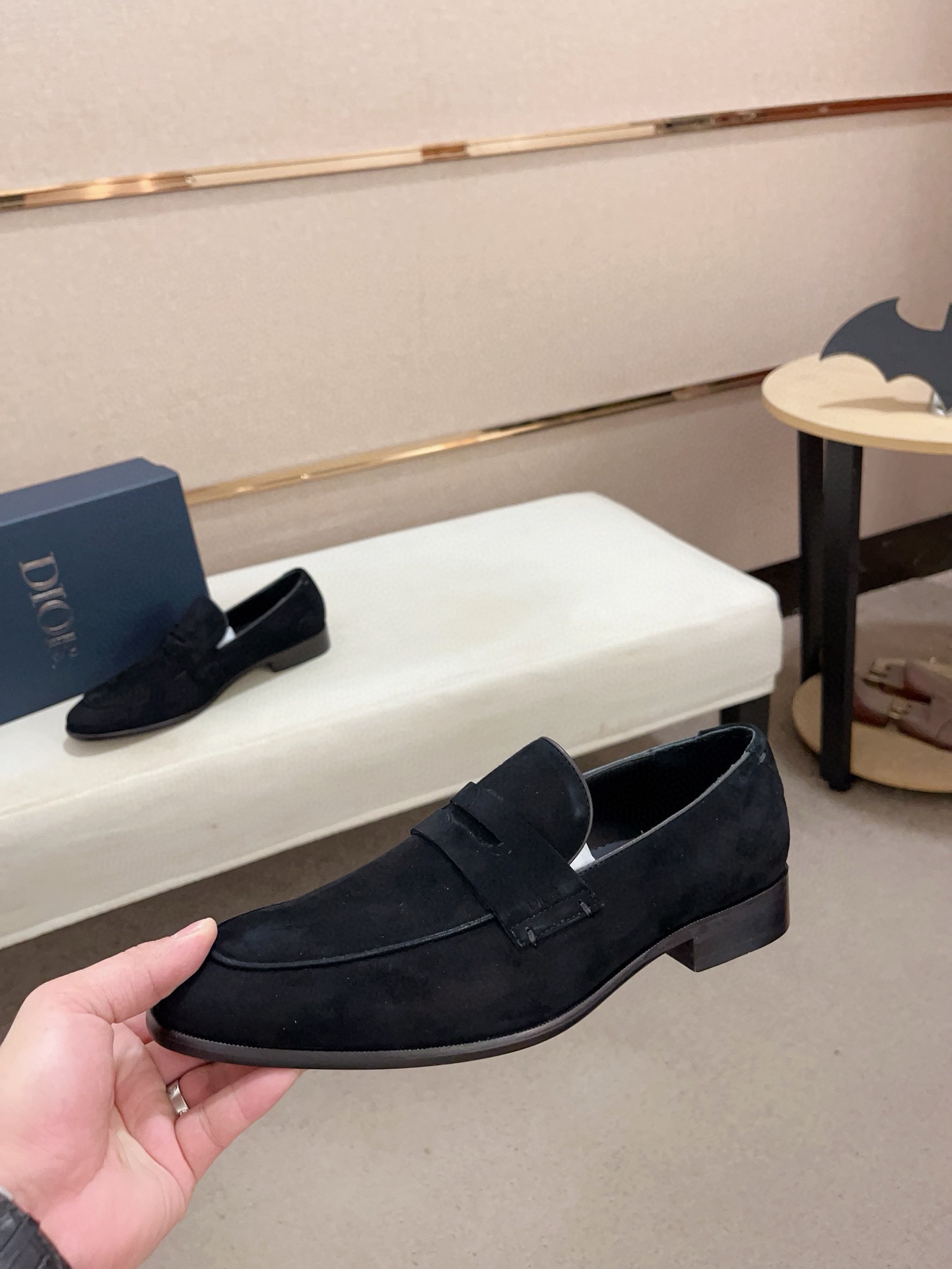 Dior Men's Black Suede Loafers, Sizes 38-44, High-End Version 4 i1730778018 471 5