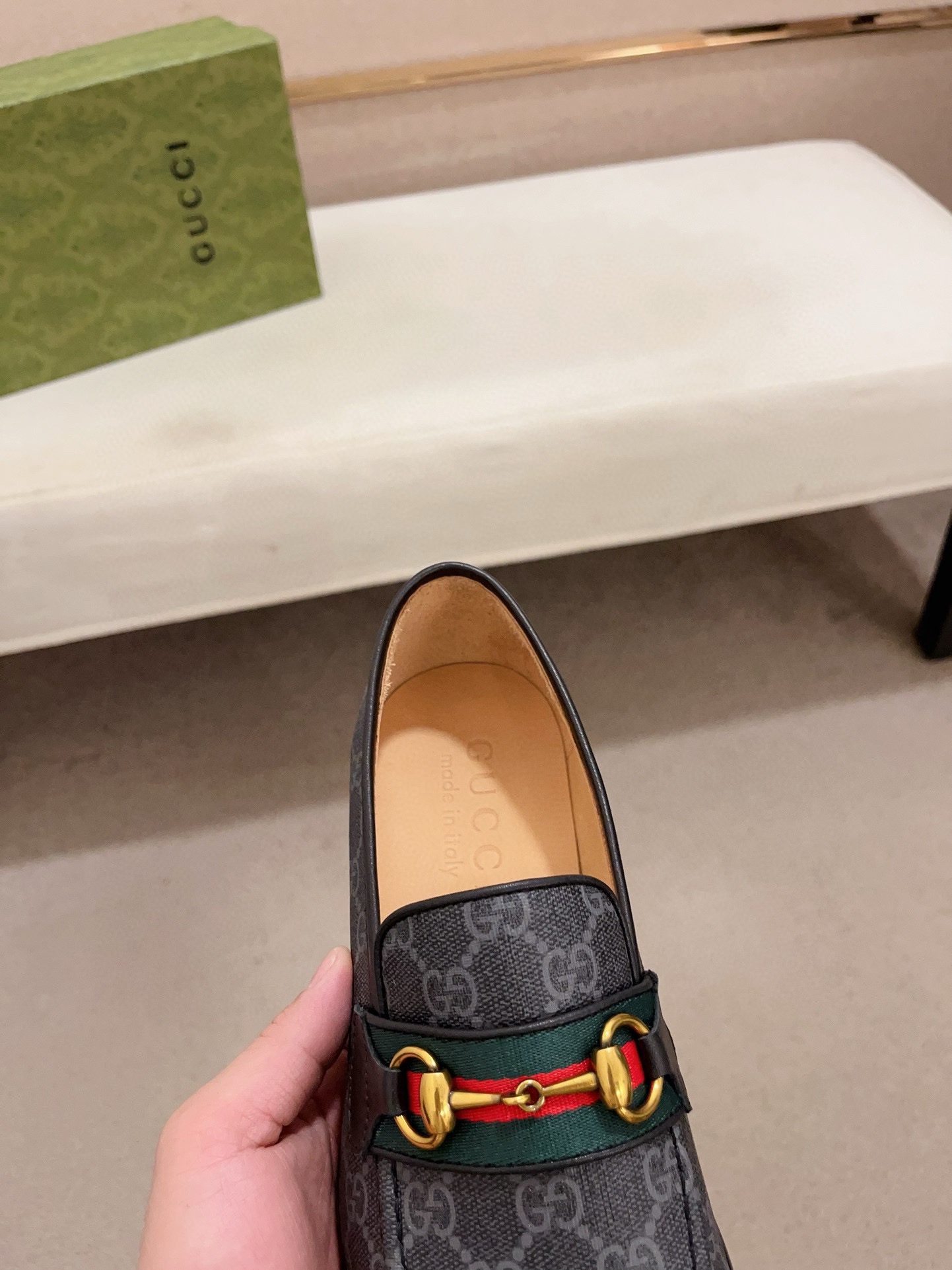 Gucci Men's GG Supreme Loafer - Casual Dress Shoe - Size 38-44 7 i1730778315 2817 1