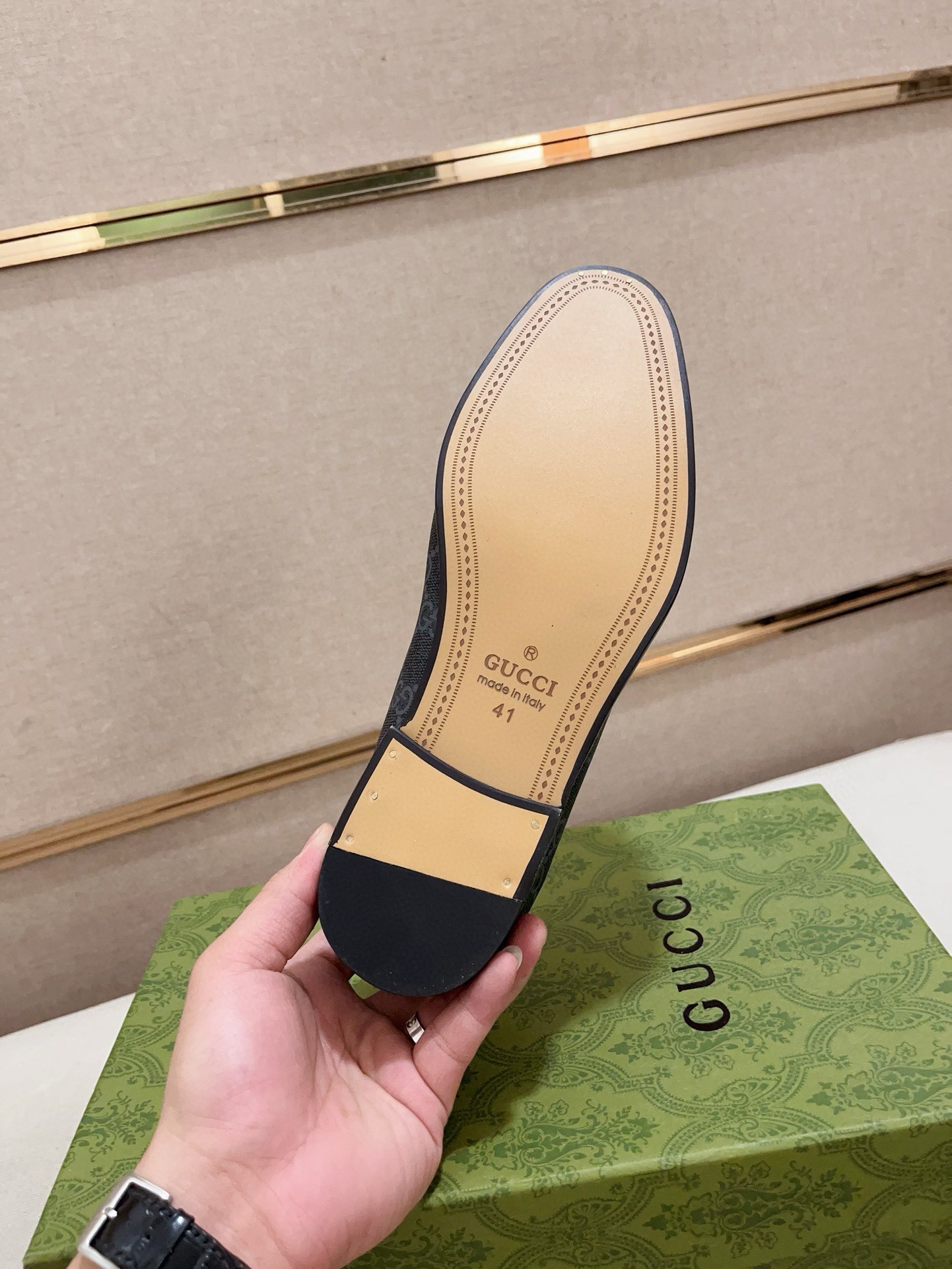 Gucci Men's GG Supreme Loafer - Casual Dress Shoe - Size 38-44 10 i1730778315 501 6