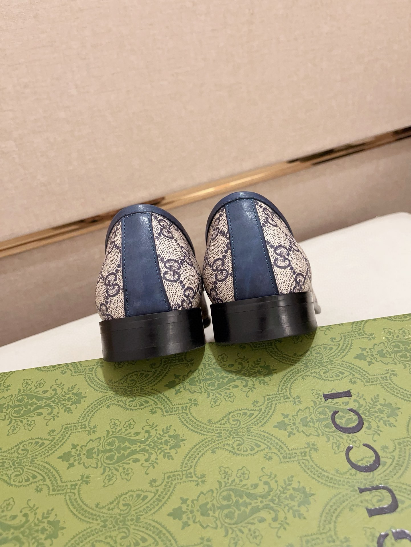Gucci Men's Loafer Shoes With Iconic GG Pattern and Horsebit Detail 9 i1730778363 2654 0