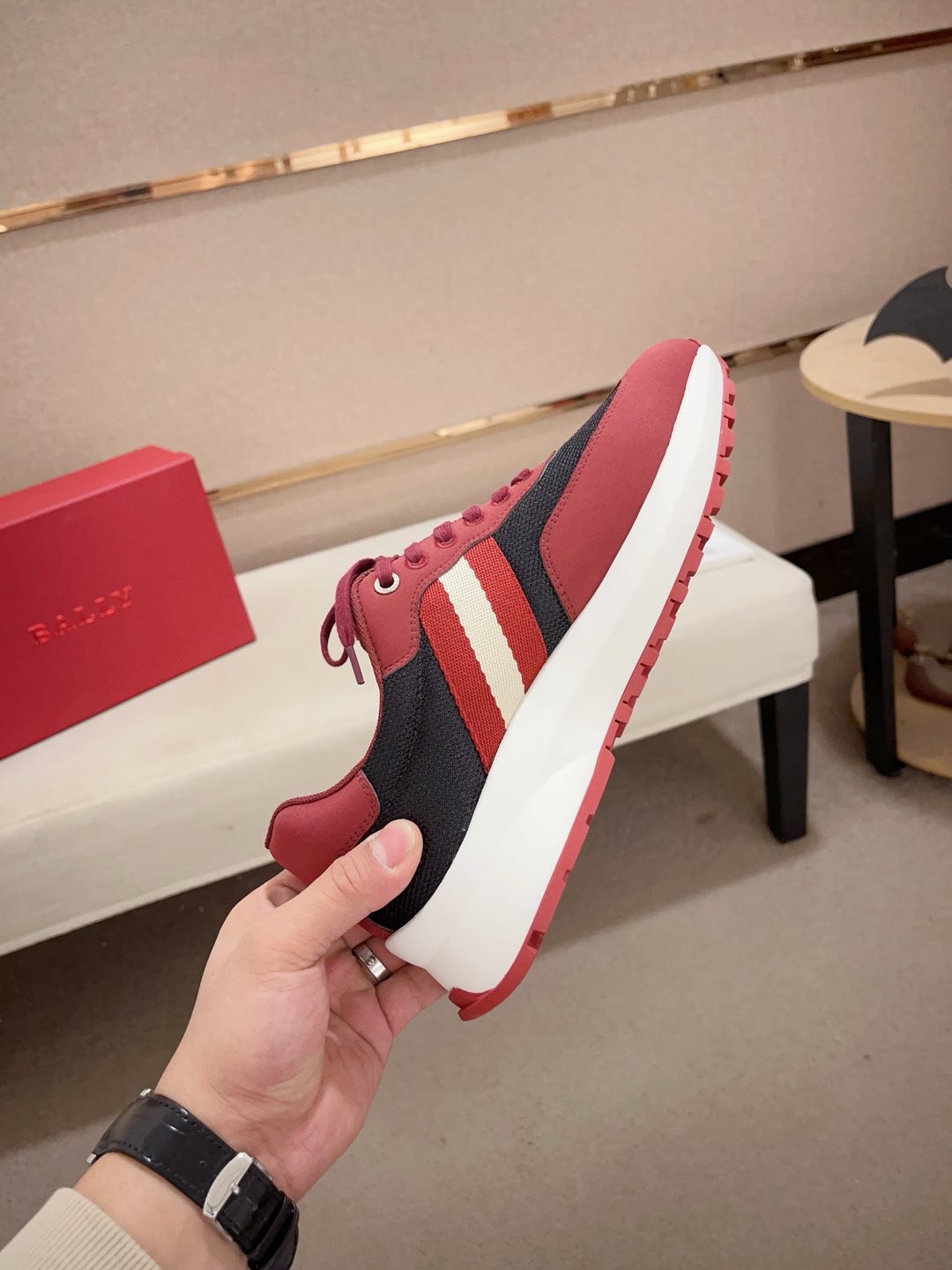 Bally Demmy Men's Mixed Material Fashion Sneakers - Comfortable & Stylish 6 i1735272534736 7887 0 4