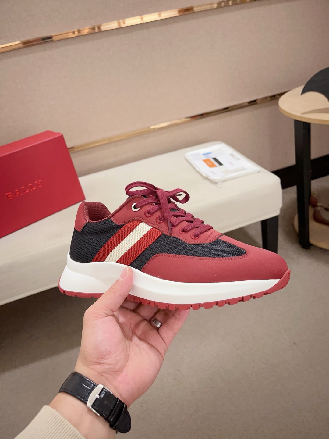Bally Demmy Men's Mixed Material Fashion Sneakers - Comfortable & Stylish 5 i1735272534931 1591 0 3