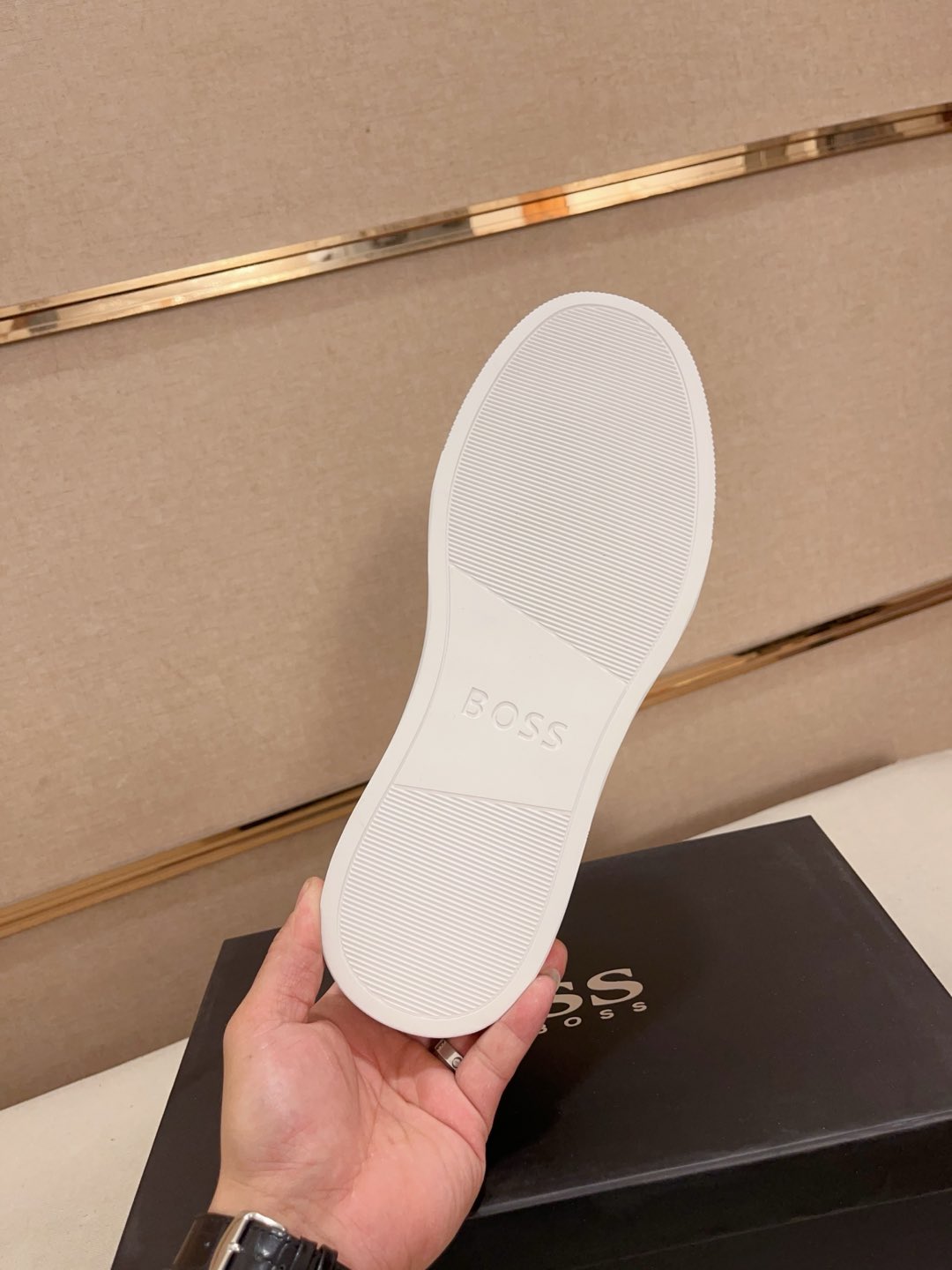 Precio de fábrica: 251 [BOSS] últimos zapatos casuales de los hombres, la bienvenida 1:1 comparación