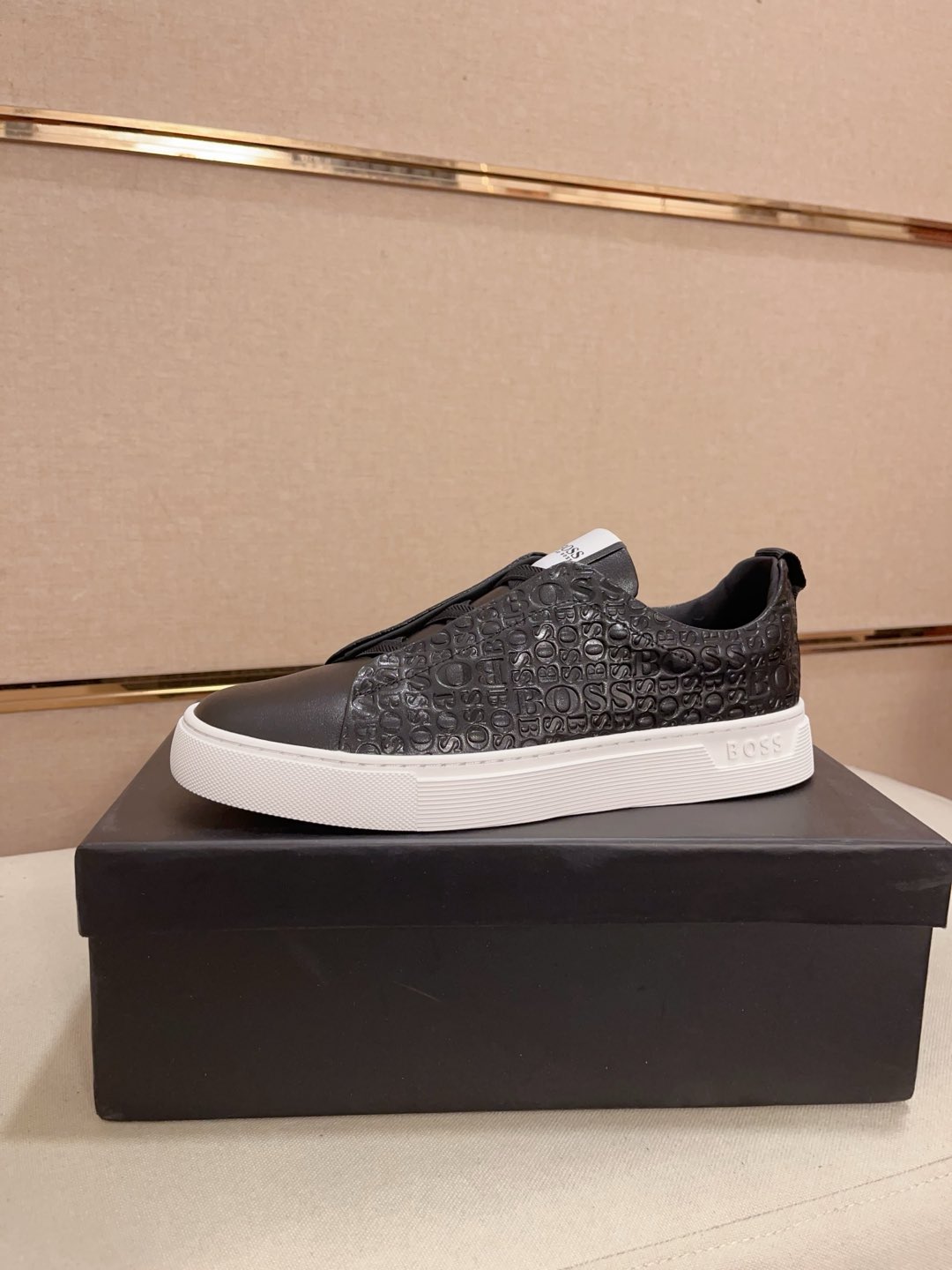 Precio de fábrica: 251 [BOSS] últimos zapatos casuales de los hombres, la bienvenida 1:1 comparación