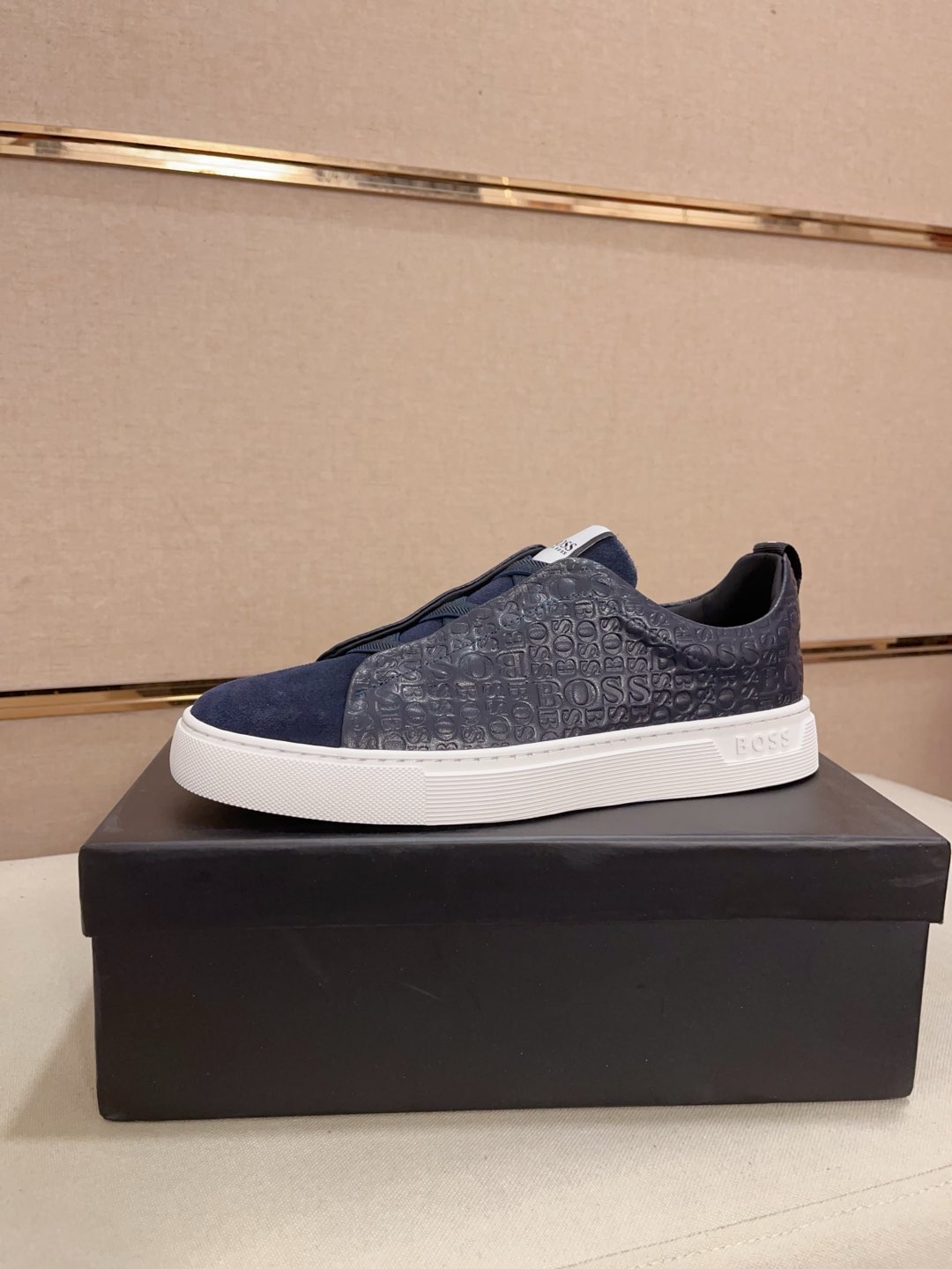 Precio de fábrica: 251 [BOSS] últimos zapatos casuales de los hombres, la bienvenida 1:1 comparación