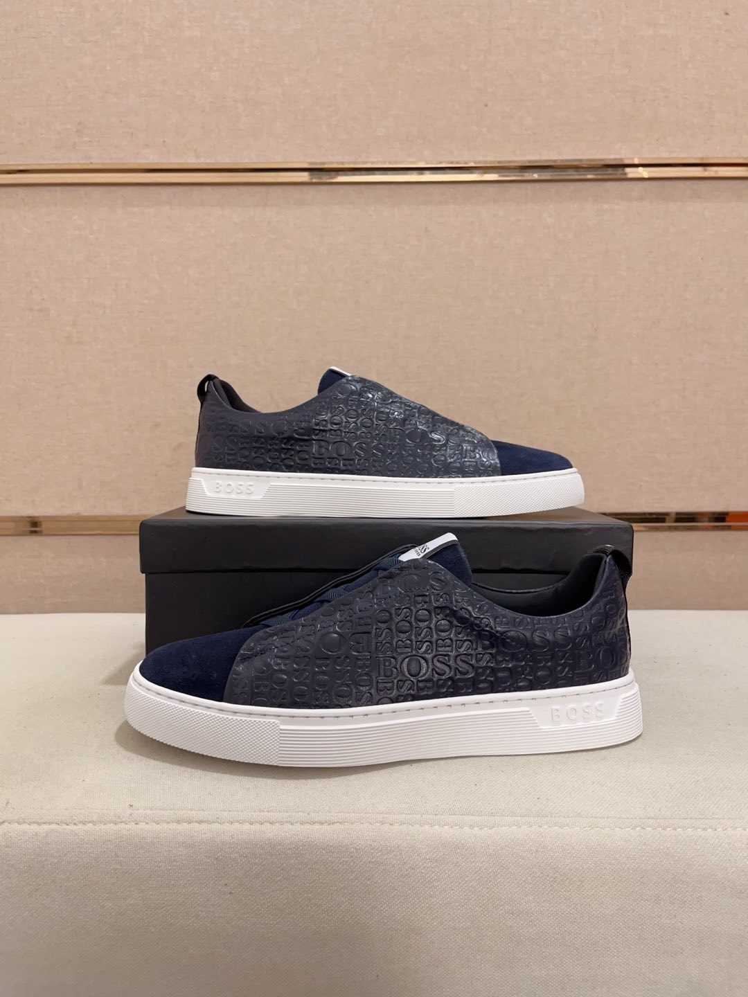 Precio de fábrica: 251 [BOSS] últimos zapatos casuales de los hombres, la bienvenida 1:1 comparación
