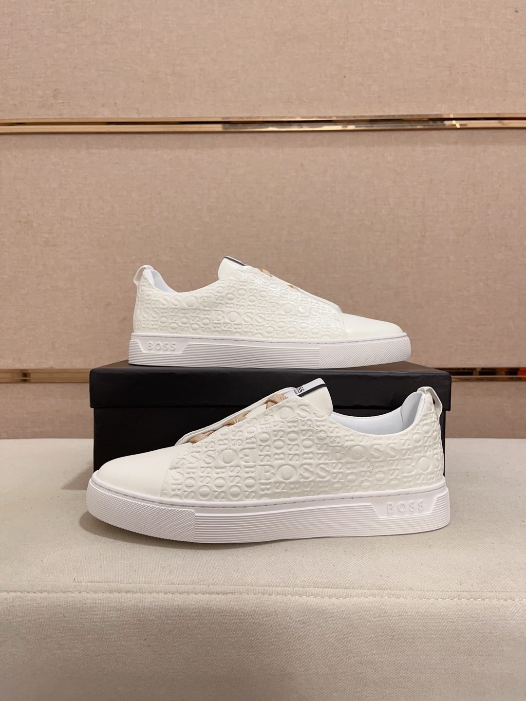 Precio de fábrica: 251 [BOSS] últimos zapatos casuales de los hombres, la bienvenida 1:1 comparación