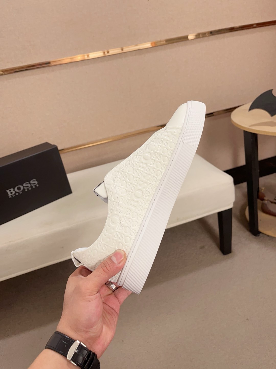 Precio de fábrica: 251 [BOSS] últimos zapatos casuales de los hombres, la bienvenida 1:1 comparación