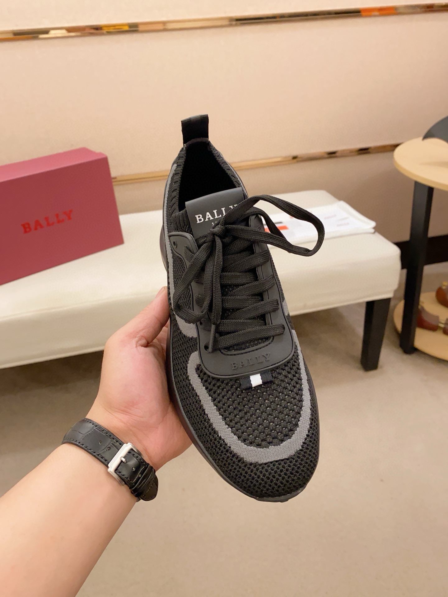 Bally Men's Fly-Knit Sneakers Imported Custom Fabric Size 38-44 3 i1741014332874 4593 0 1