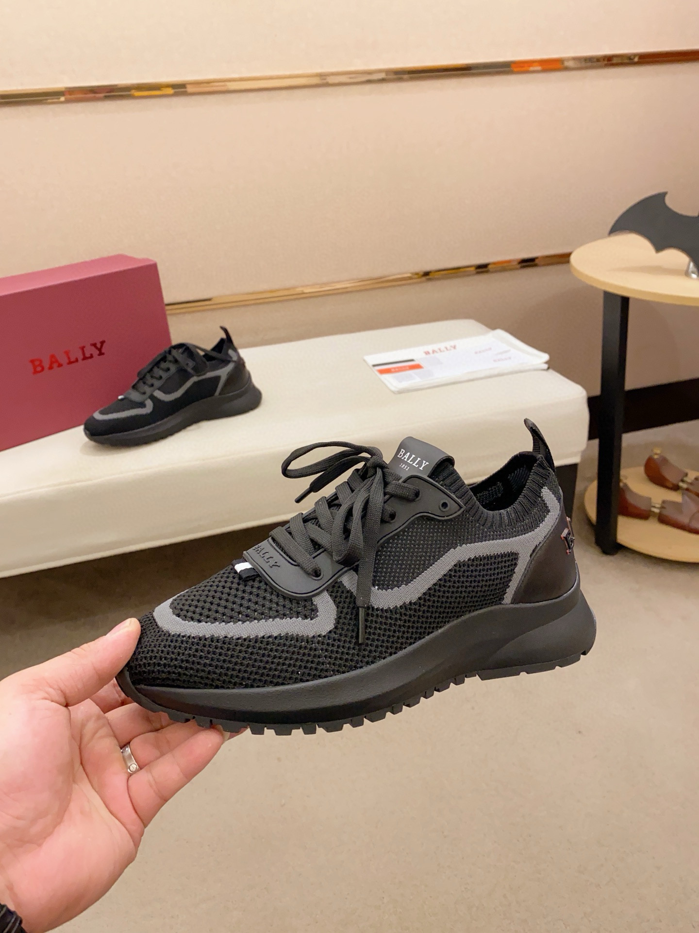 Bally Men's Fly-Knit Sneakers Imported Custom Fabric Size 38-44 4 i1741014333430 6921 0 2