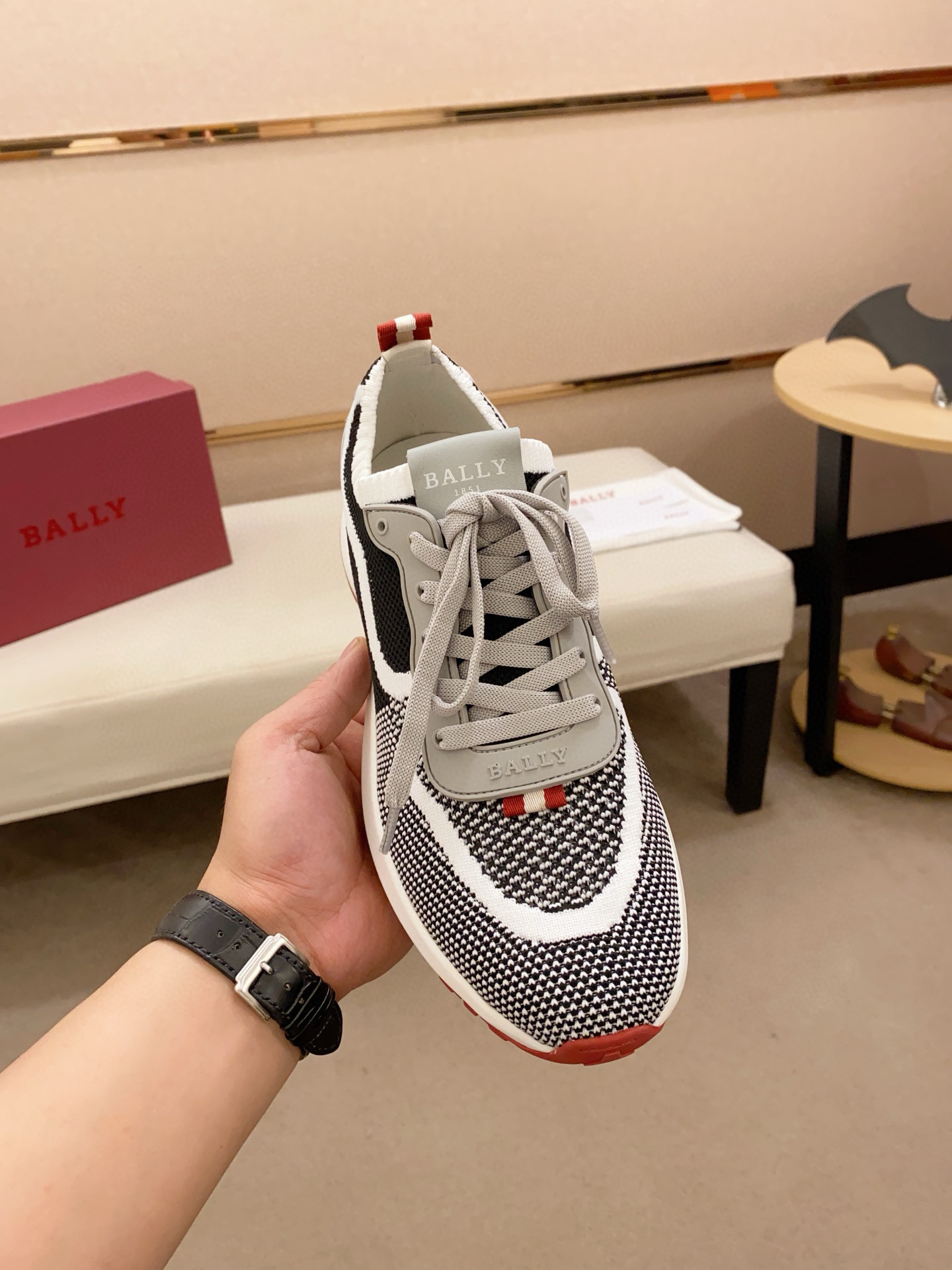 Bally Men's Designer Sneakers - Italian Knit Fabric, Ultimate Comfort 3 i1741014374170 3116 0 1