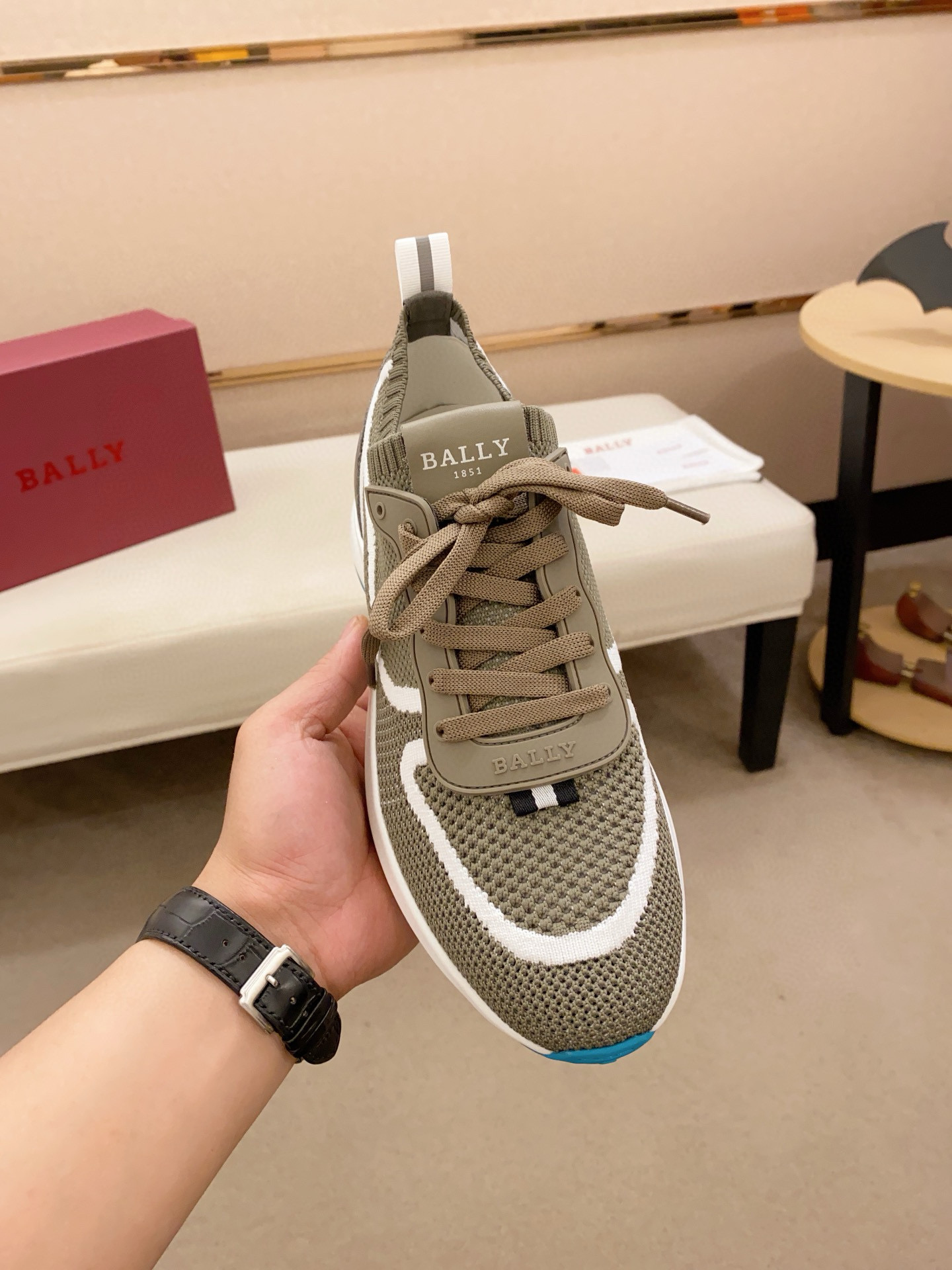 Bally Men's Designer Knit Sneakers - Italian Luxury & Comfort, Sizes 38-44 3 i1741014395964 7965 0 1