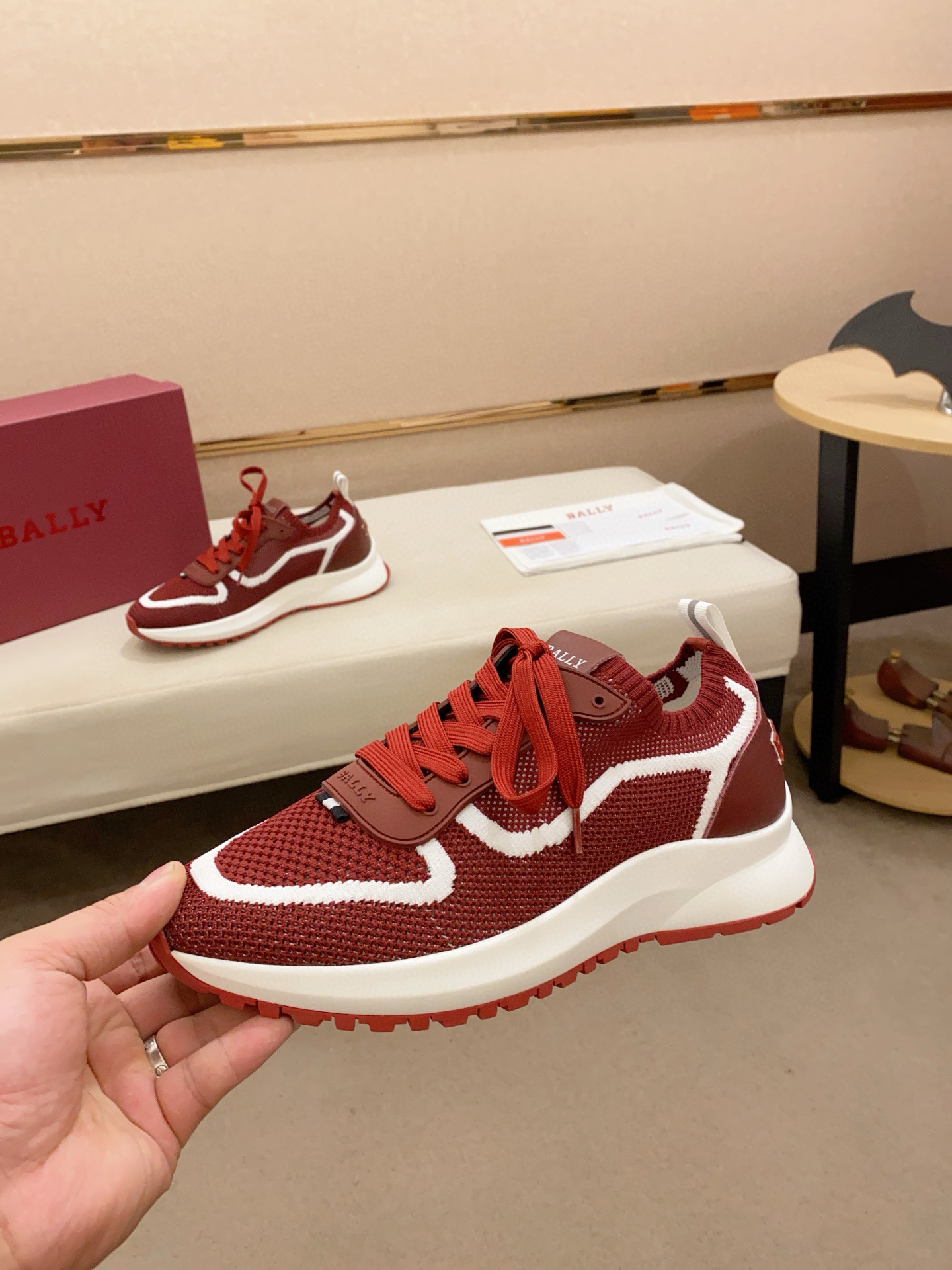 Bally Men's Fly-Knit Sneakers - Imported Fabric, Comfortable & Stylish 4 i1741014413788 5487 0 2