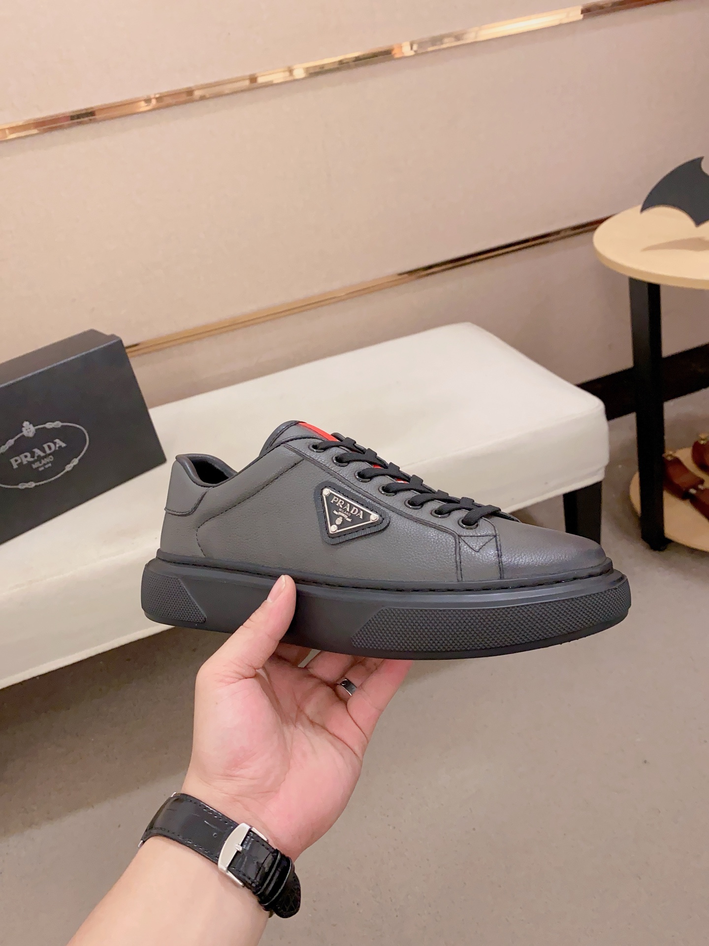 Prada Men's Casual Fashion Sneakers - Stylish, Comfortable, and High-Quality 5 i1741933598201 6810 0 3