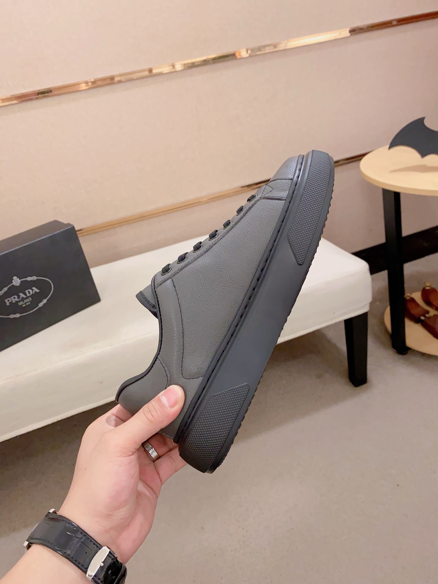 Prada Men's Casual Fashion Sneakers - Stylish, Comfortable, and High-Quality 6 i1741933599785 6058 0 4