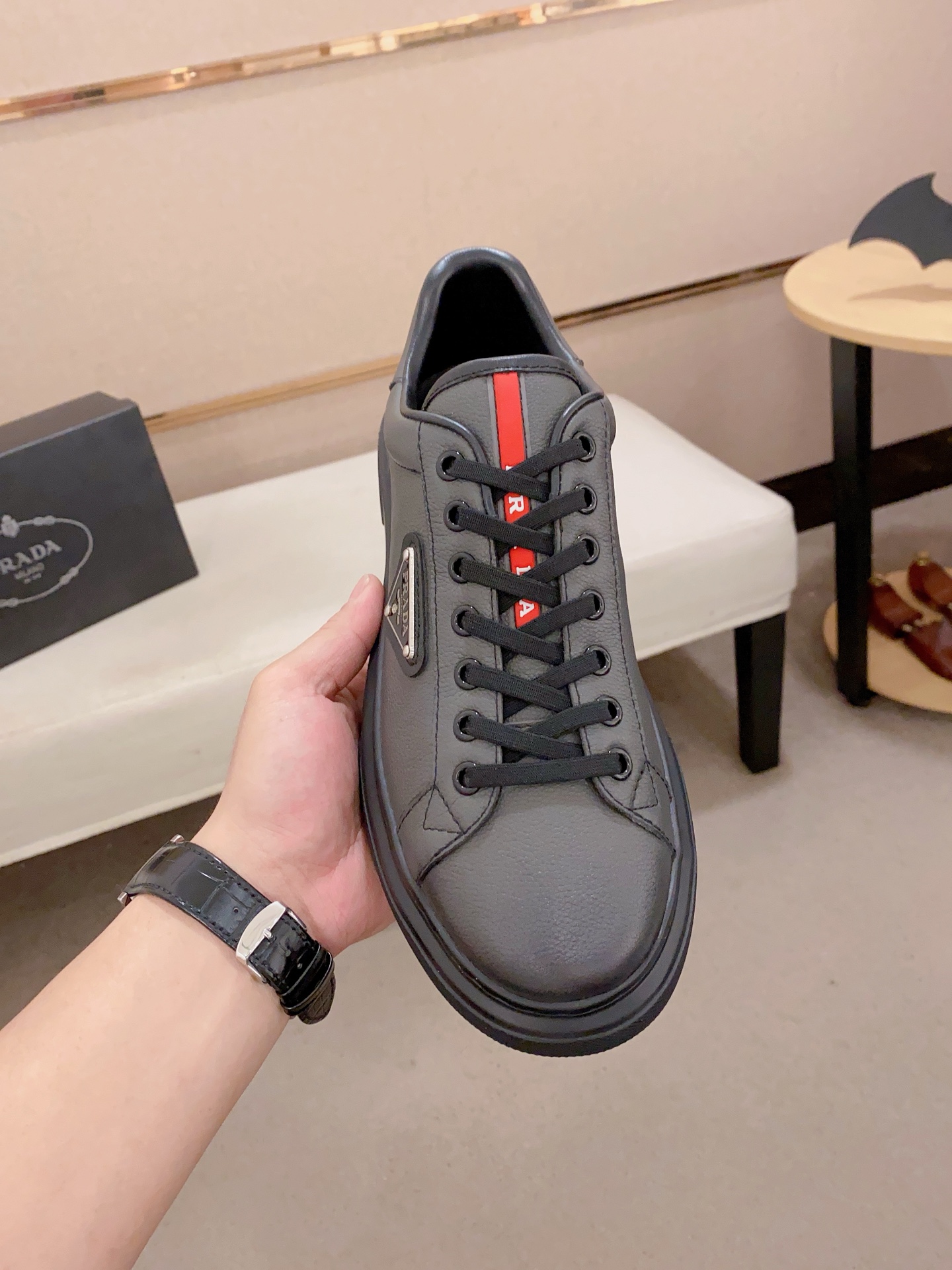 Prada Men's Casual Fashion Sneakers - Stylish, Comfortable, and High-Quality 3 i1741933599812 7622 0 1