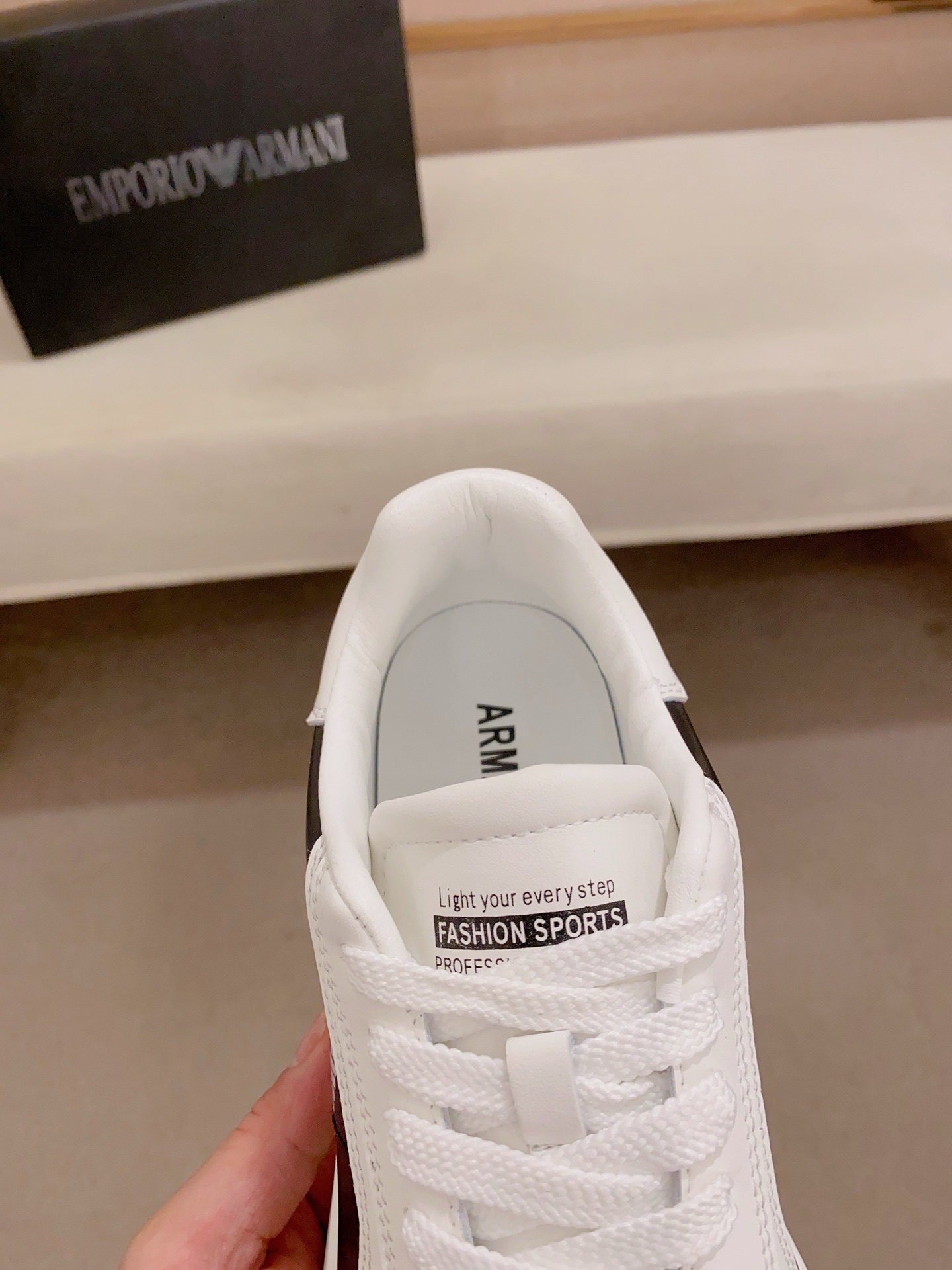 Armani Men's Leather Sneakers - Stylish Comfort, Sizes 38-44 Available 7 i1741934451738 2246 0 5