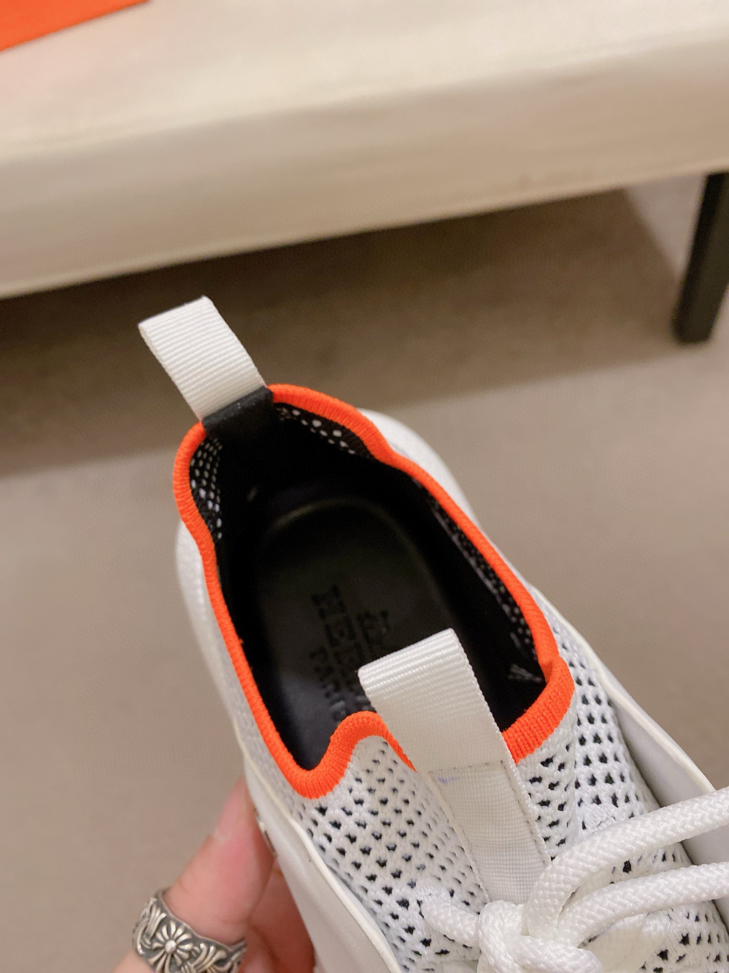 Hermes Drift Men's Sneakers - Tech Knit & Leather - Iconic Style 7 i1741935698509 3591 0 5