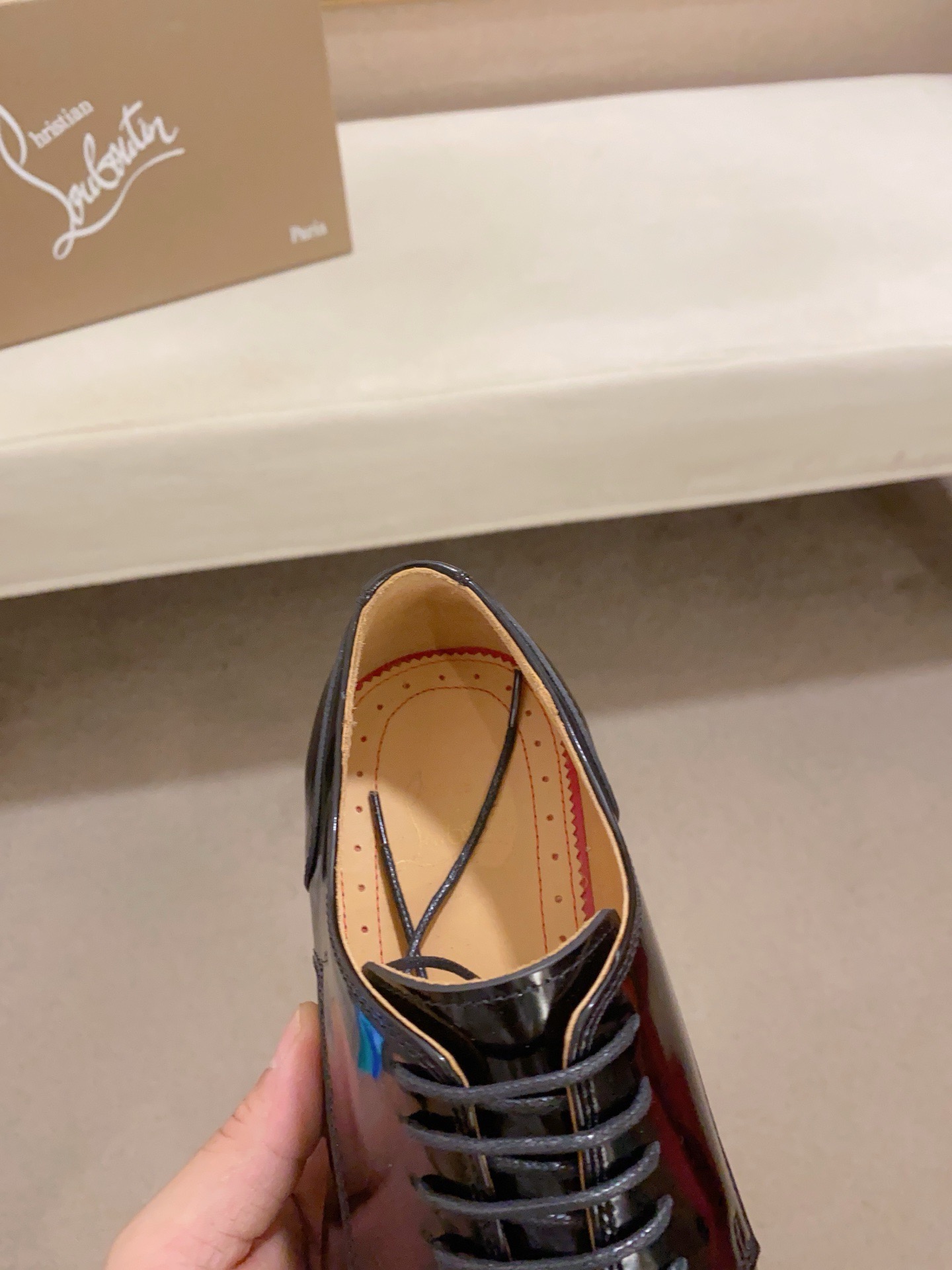 Christian Louboutin Men's Black Leather Dress Shoes - Size 39-44 7 i1741936281497 6145 0 5