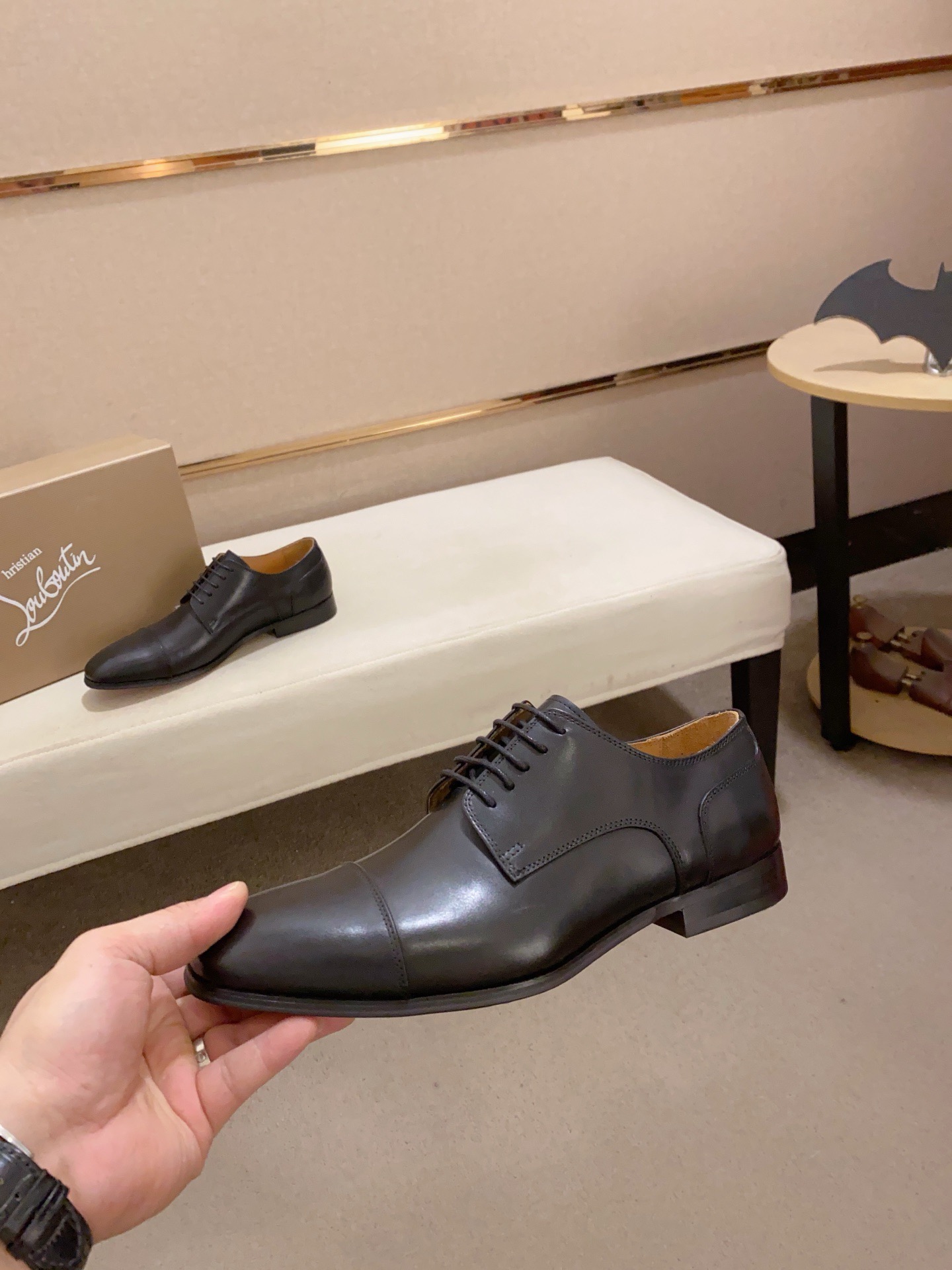 Christian Louboutin Men's Black Leather Dress Shoes - Size 39-44 4 i1741936299926 6164 0 2