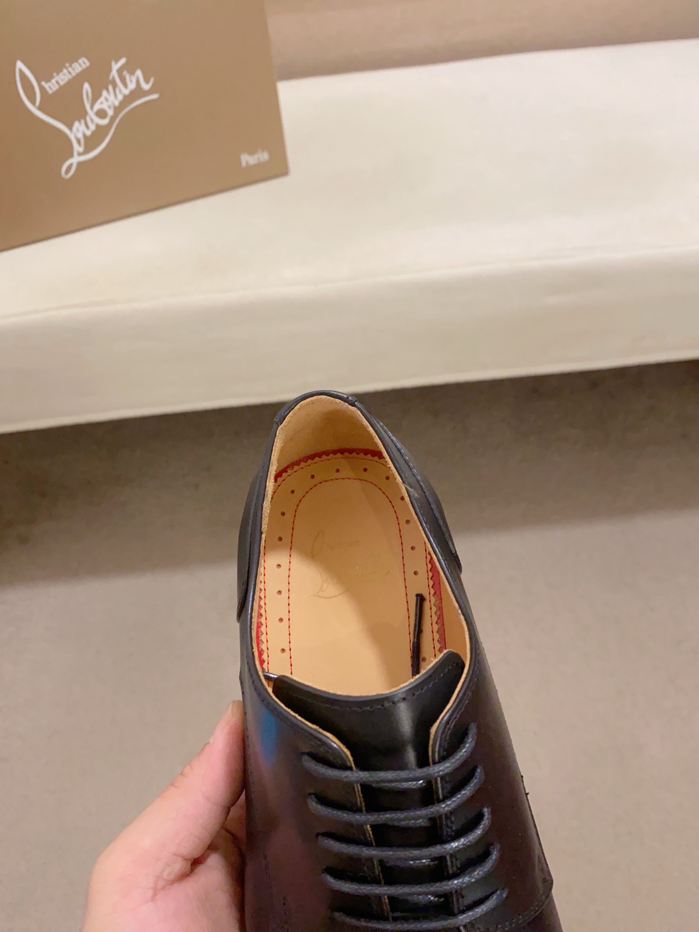 Christian Louboutin Men's Black Leather Dress Shoes - Size 39-44 7 i1741936299928 9500 0 5