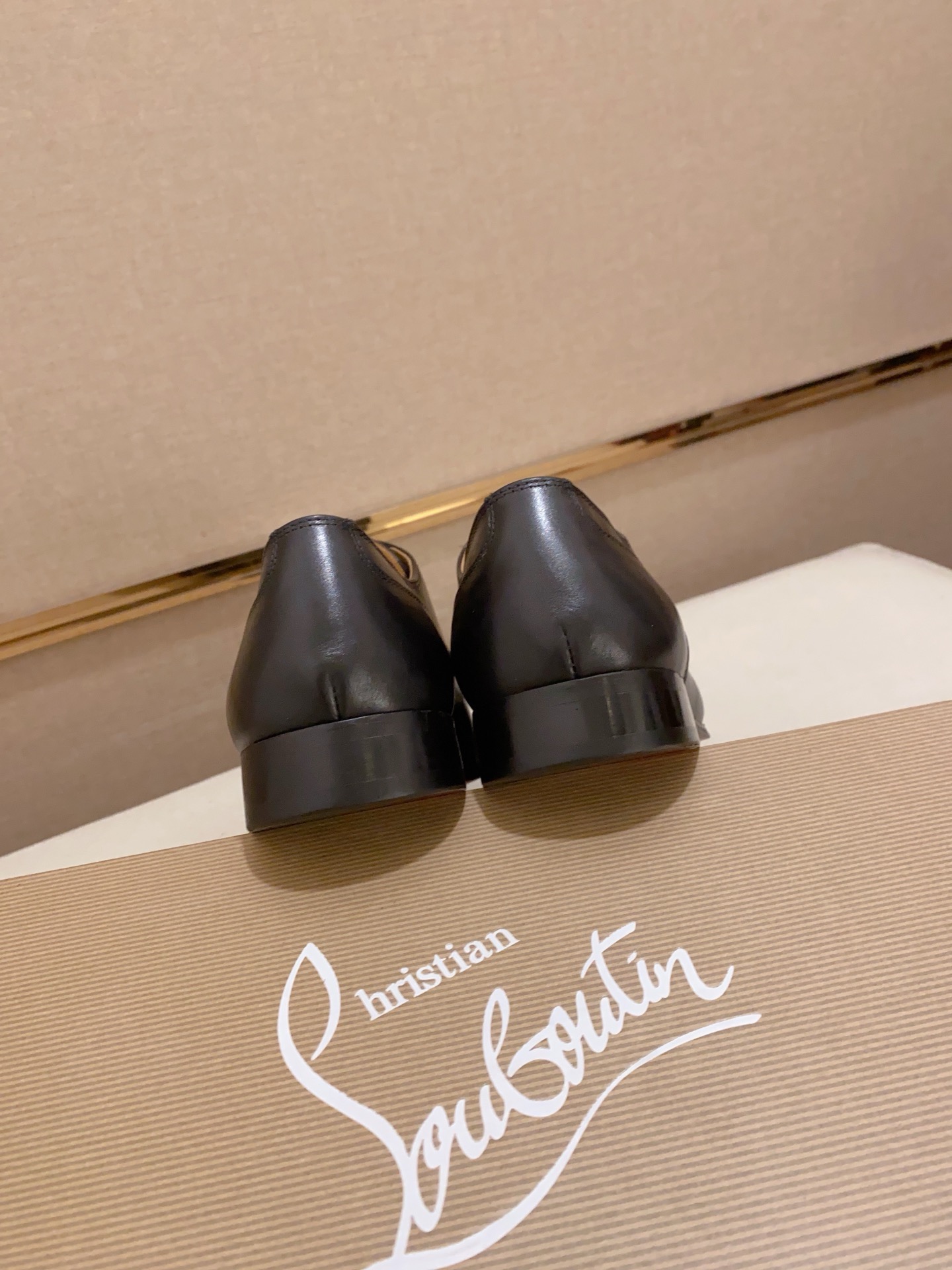 Christian Louboutin Men's Black Leather Dress Shoes - Size 39-44 9 i1741936300402 6808 0 7