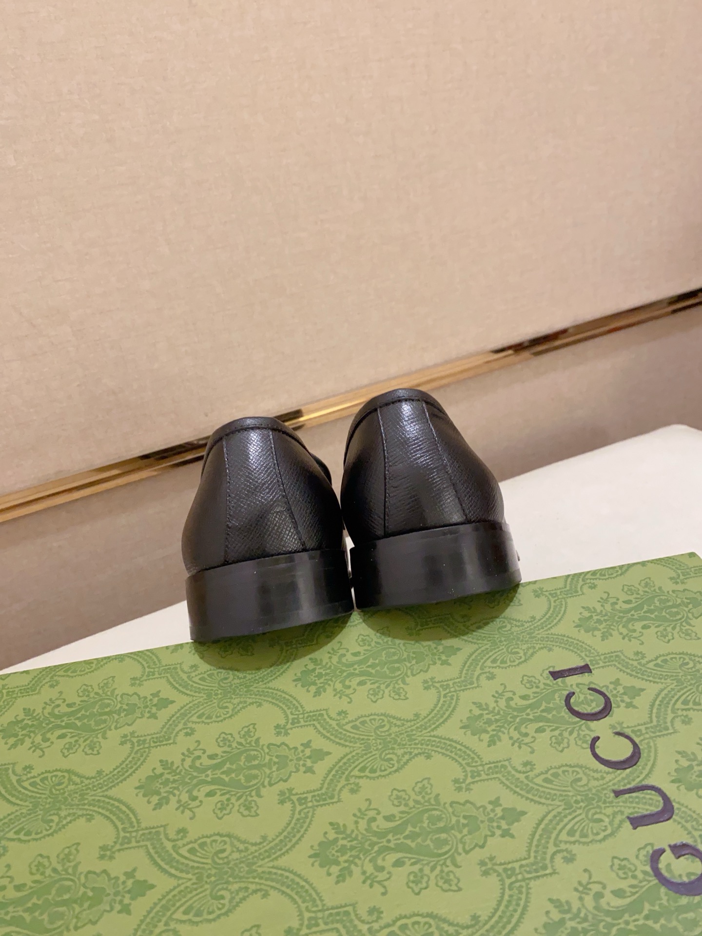 Gucci Men's Leather Loafers with Gold-Tone Hardware, Size 39-44 9 i1741936498045 8641 0 7