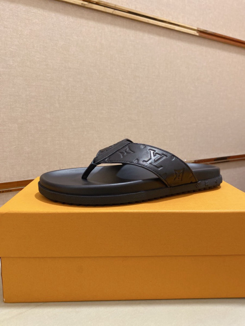 Louis Vuitton Men's Leather Thong Sandals - Stylish & Comfortable 14 Louis Vuitton Men's Leather Thong Sandals - Stylish & Comfortable
