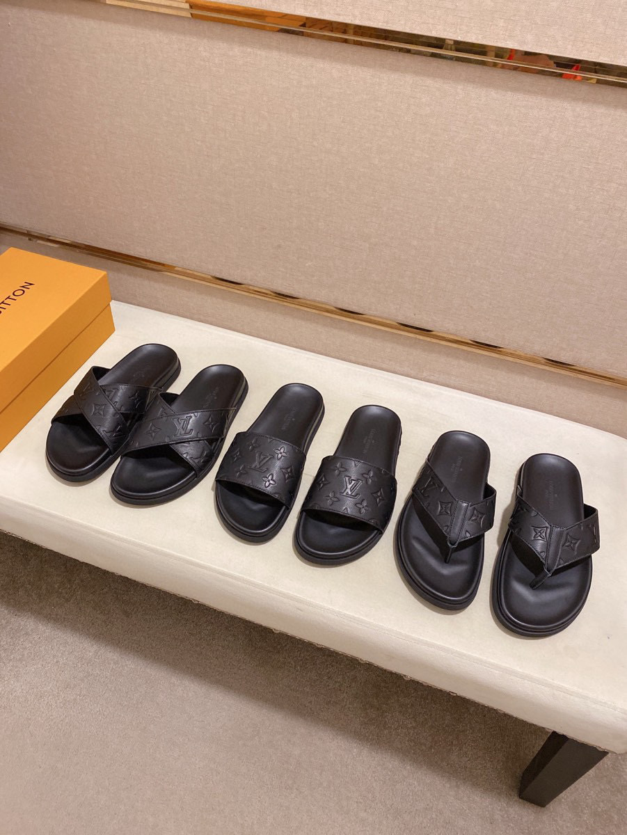 Louis Vuitton Men's Leather Thong Sandals - Stylish & Comfortable 10 i1742032718959 7817 0 8