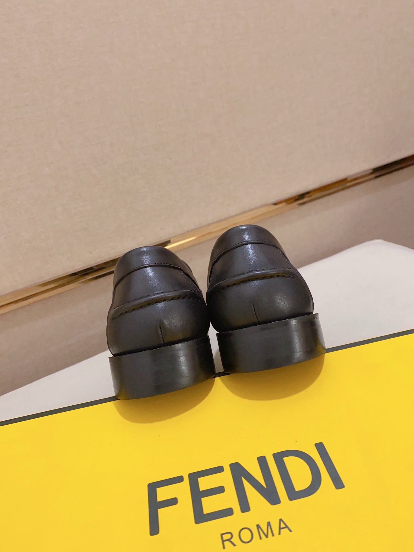 Fendi Men's Leather Loafers with FF Motif, Size 38-44 9 i1742033479495 8727 0 7