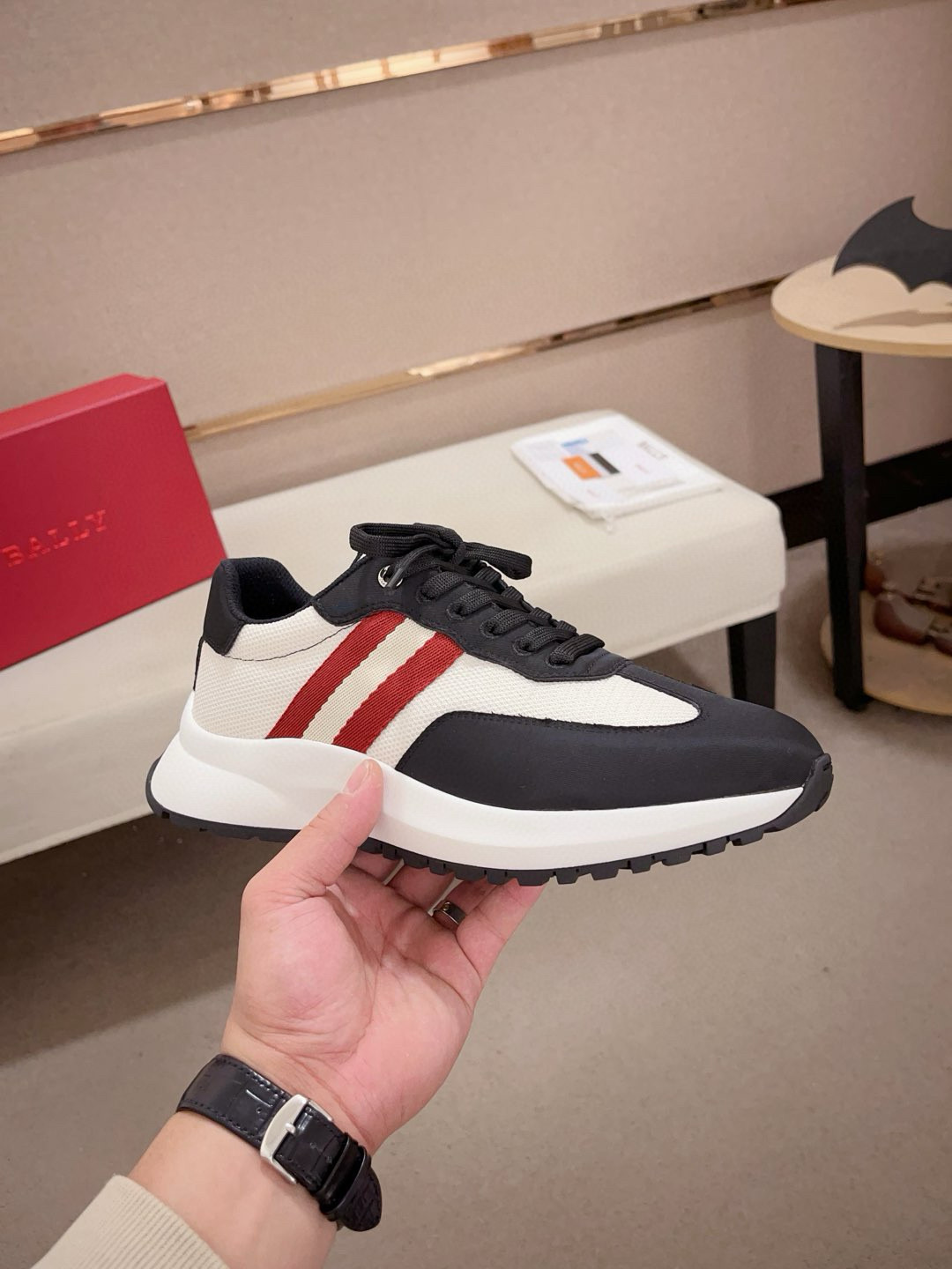 Bally Demmy Sneakers - Mixed Material, Breathable Mesh, Lightweight Sole 5 i1742109292327 1235 0 3