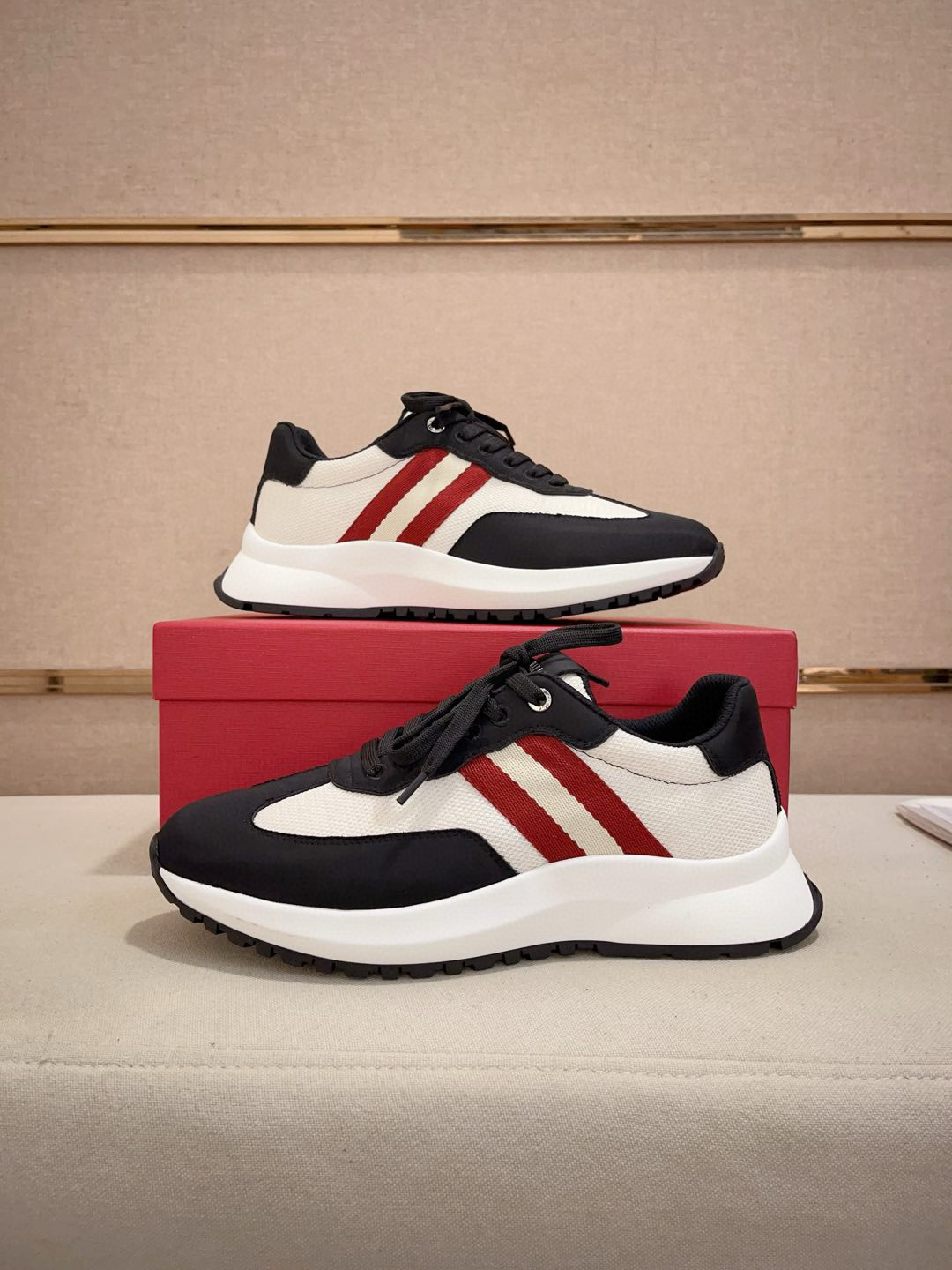 Bally Demmy Sneakers - Mixed Material, Breathable Mesh, Lightweight Sole 8 i1742109295793 9957 0 6