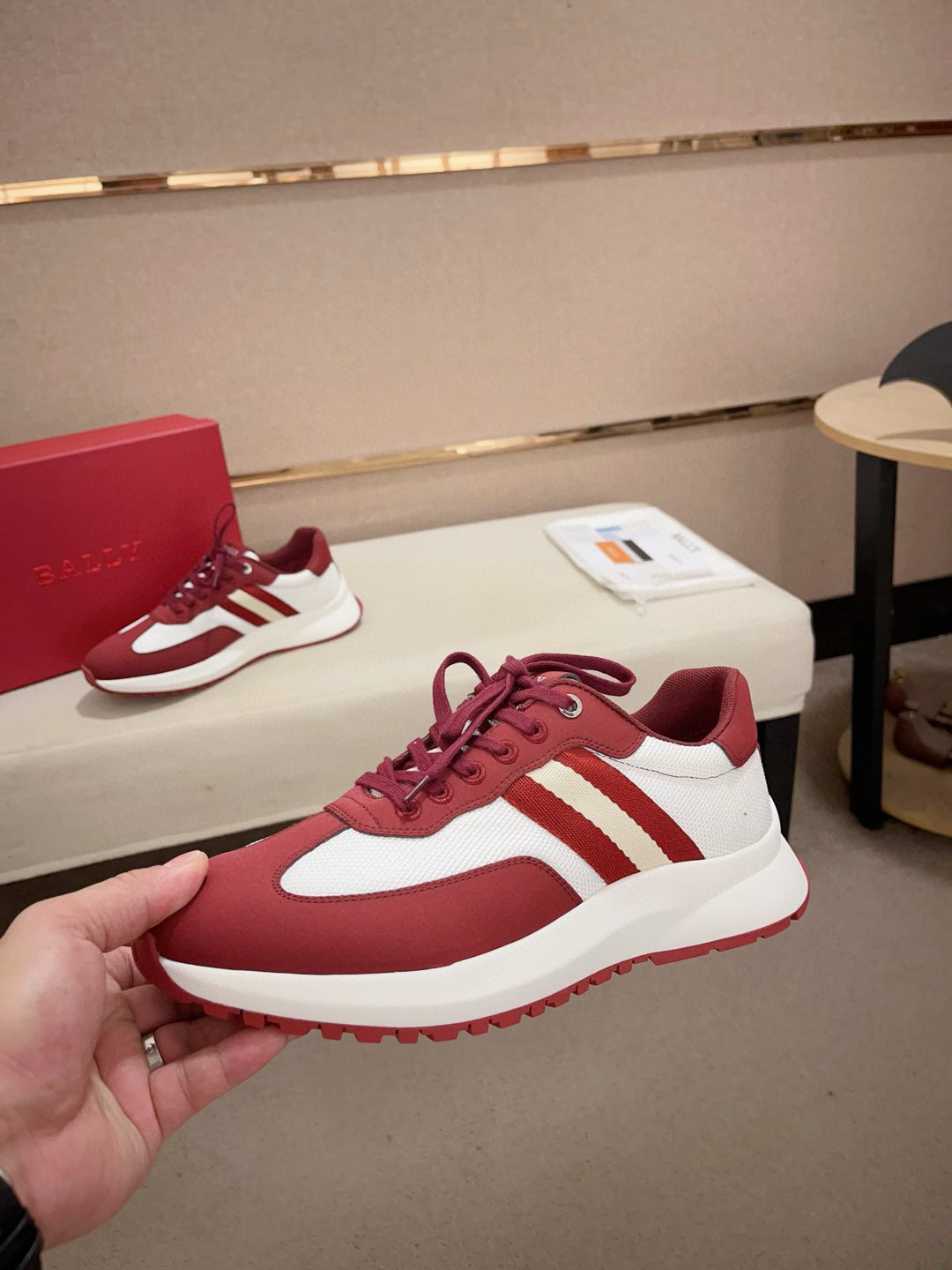 Bally Demmy Men's Mixed Material Sneakers - Comfortable & Lightweight 4 i1742109308384 5424 0 2