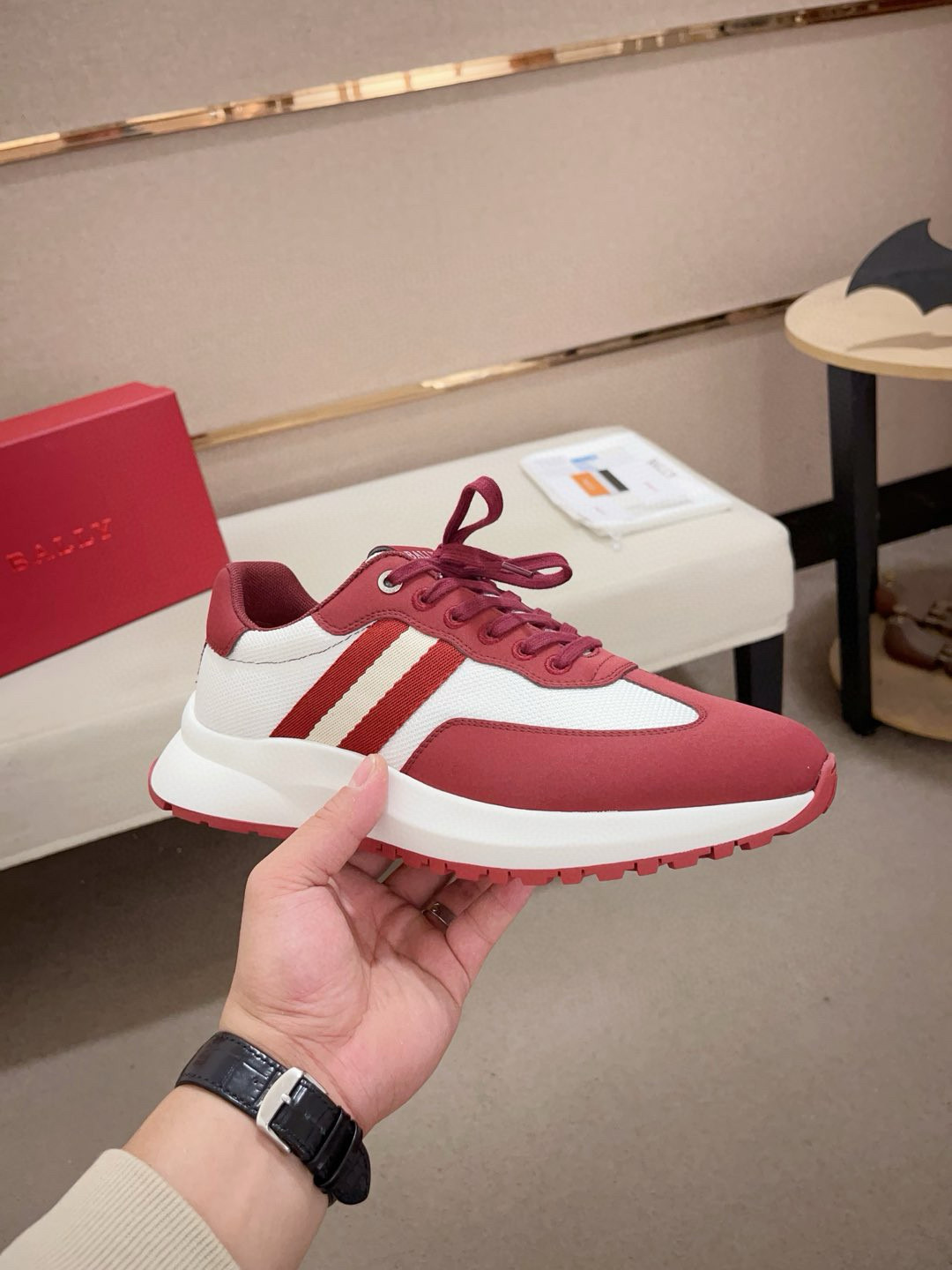 Bally Demmy Men's Mixed Material Sneakers - Comfortable & Lightweight 5 i1742109312036 1443 0 3