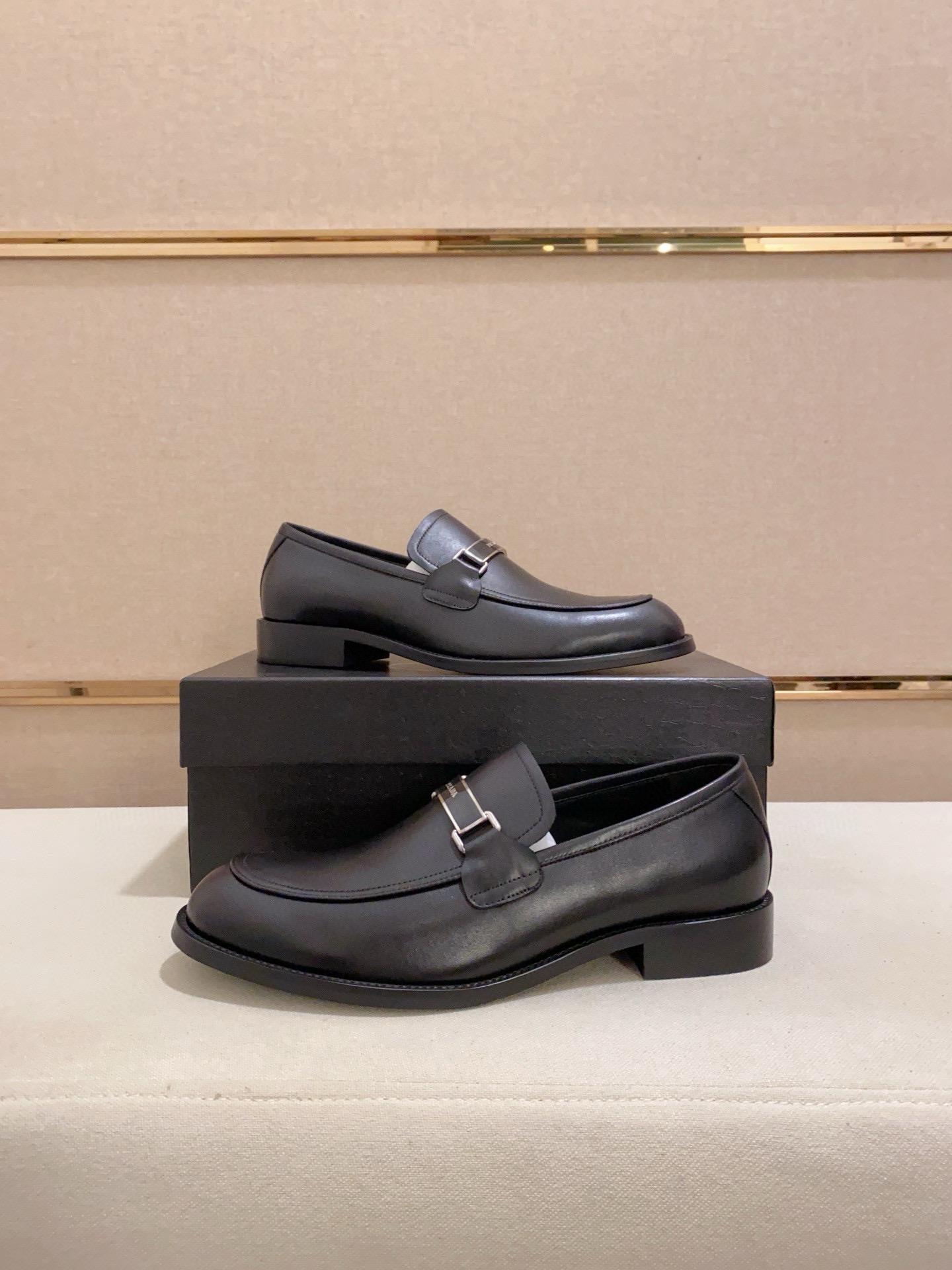 Prada Men's Leather Loafers with Metal Buckle - New Collection 6 i1742109834789 5897 0 4